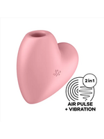 Satisfyer Cutie Heart - Light Red