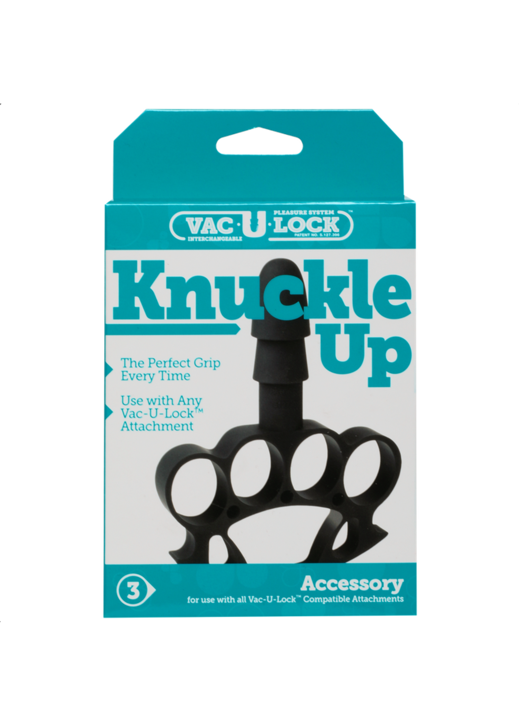 DocJohnson Vac-U-Lock - Knuckle Up Black
