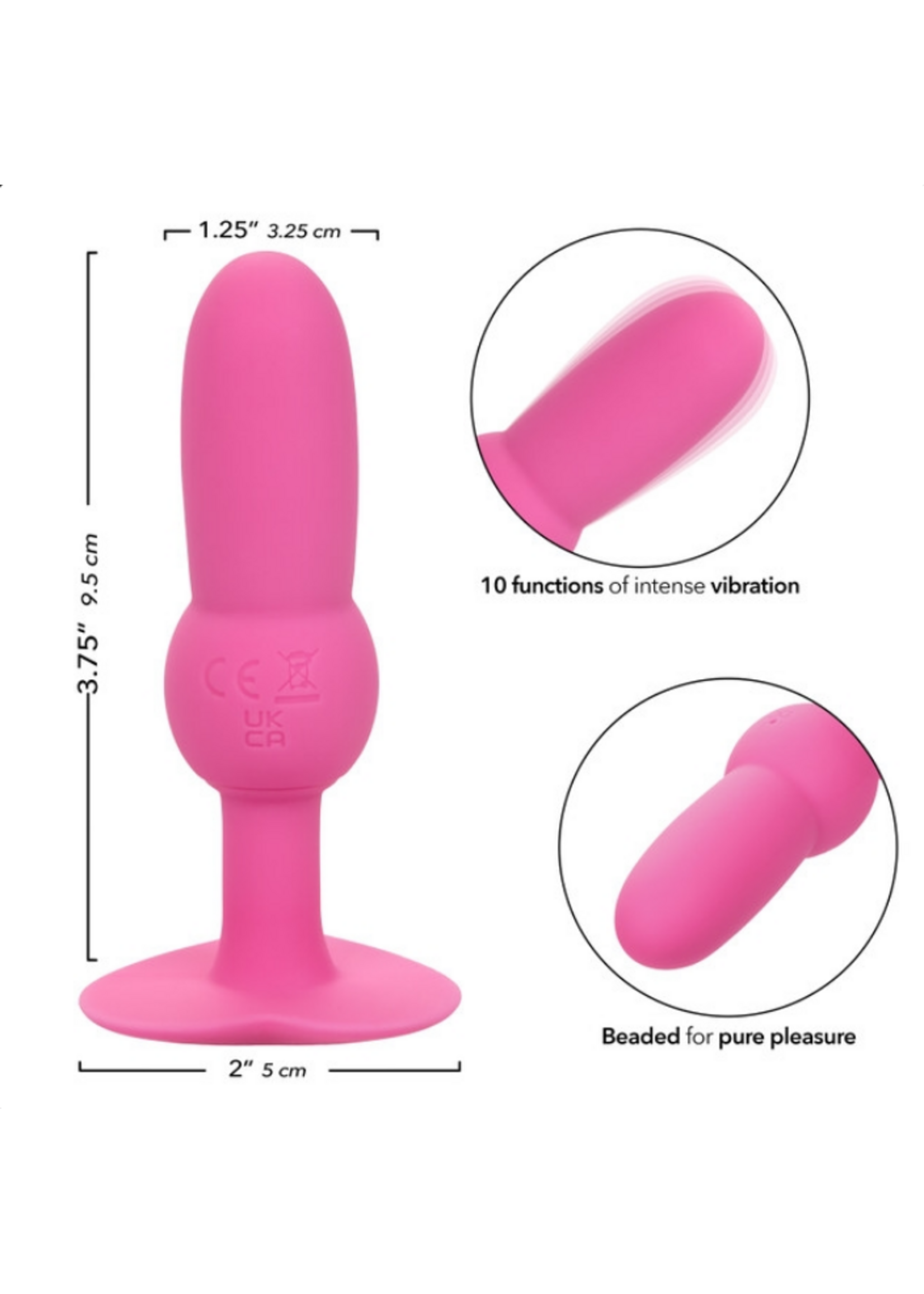 Calexotics First Time Vibrating Beaded Probe