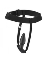 Master Series 28X Silicone Anal Plug w/ Harness & Remote
