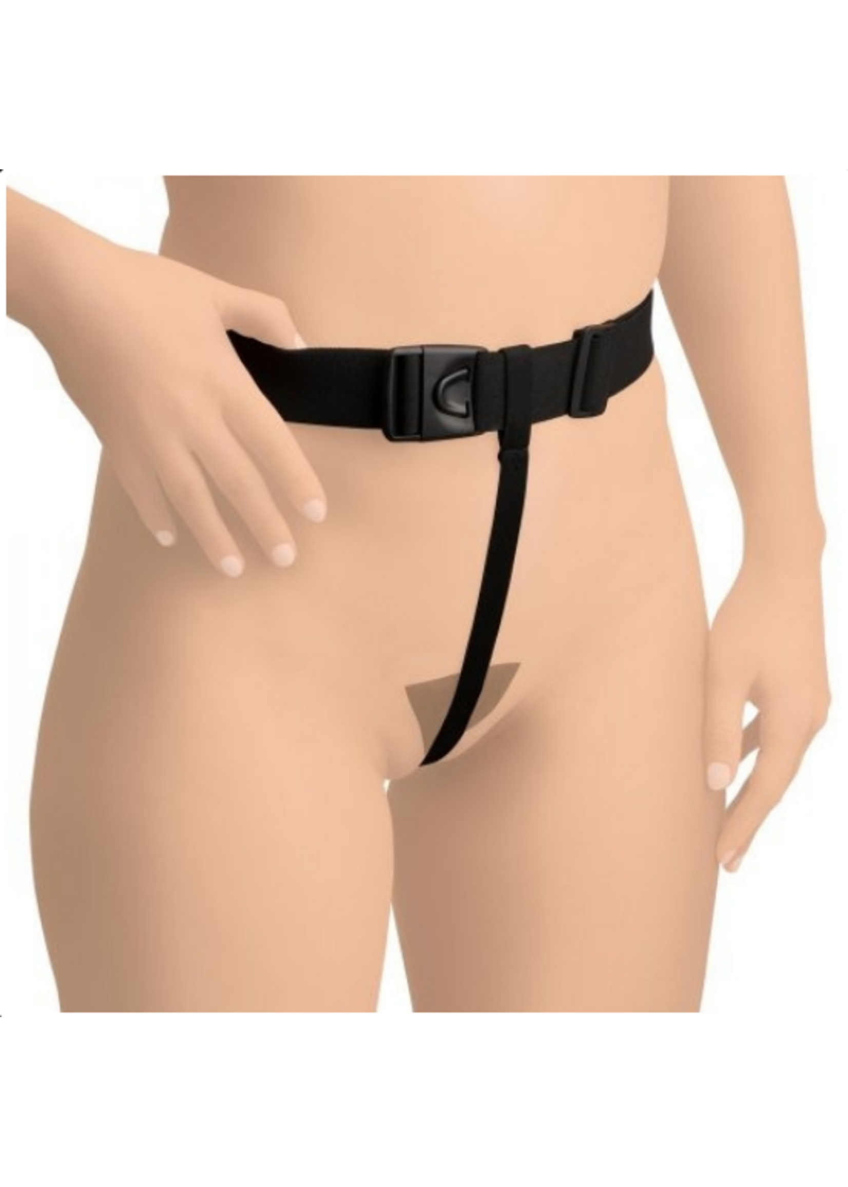 Master Series 28X Silicone Anal Plug w/ Harness & Remote