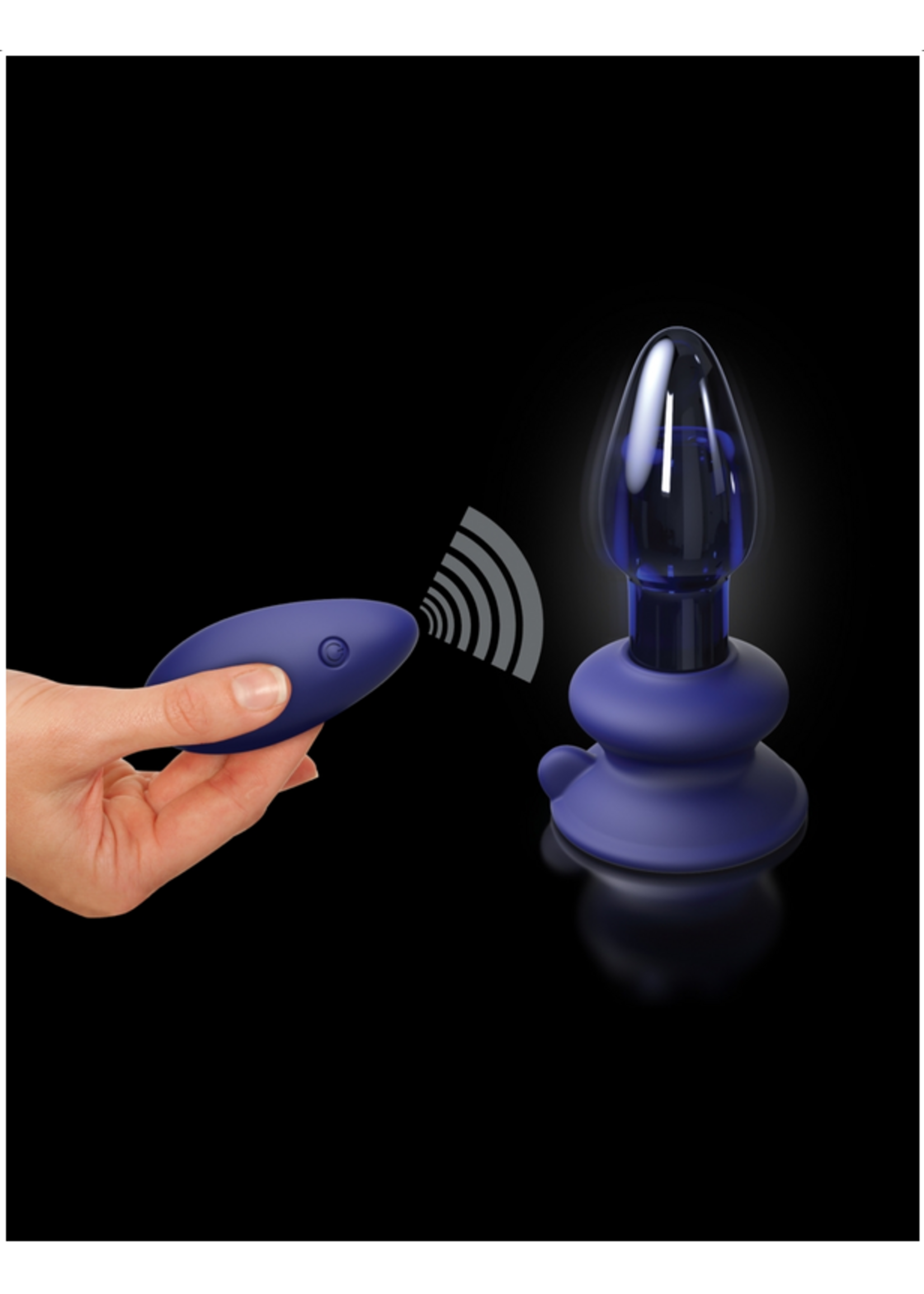Pipedream Icicles No.85 w Rechargeable Vibrator & Remote