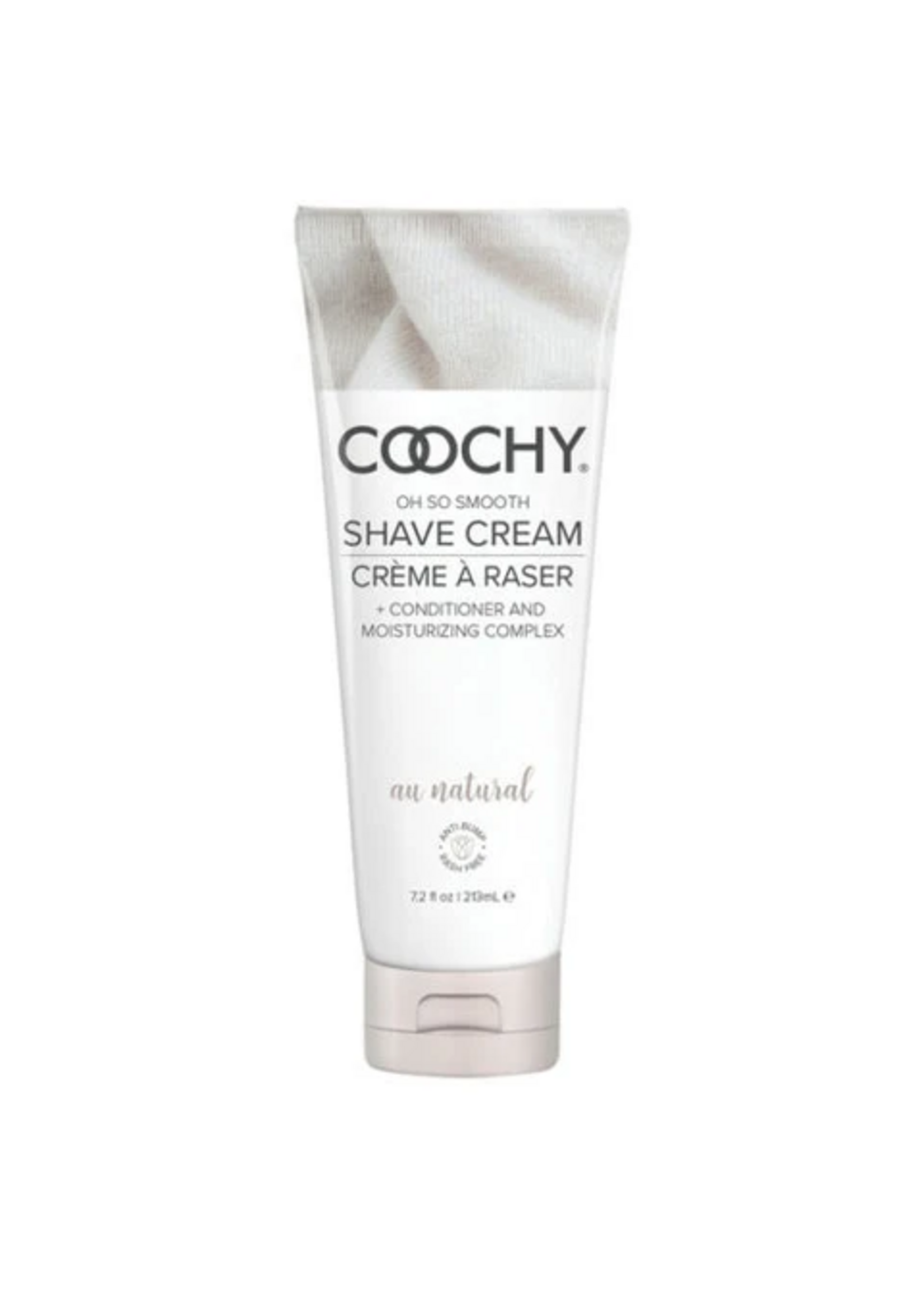 Coochy Coochy Shave Cream AU NATURAL 7.2 FL OZ
