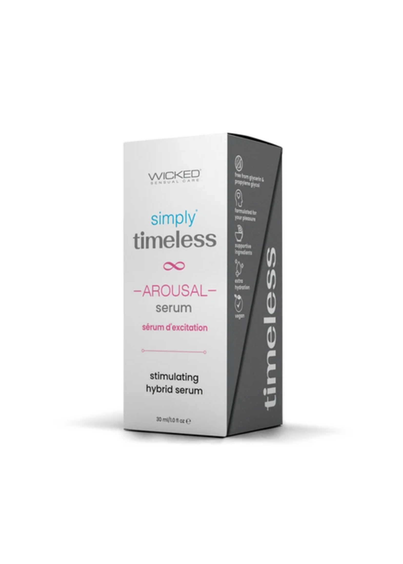 Wicked Simply Timeless Stimulating Hybrid Arousal Serum 30ml/1oz