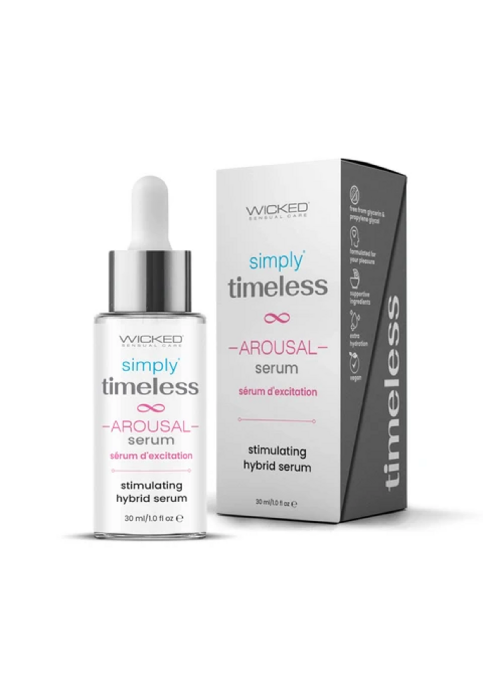 Wicked Simply Timeless Stimulating Hybrid Arousal Serum 30ml/1oz
