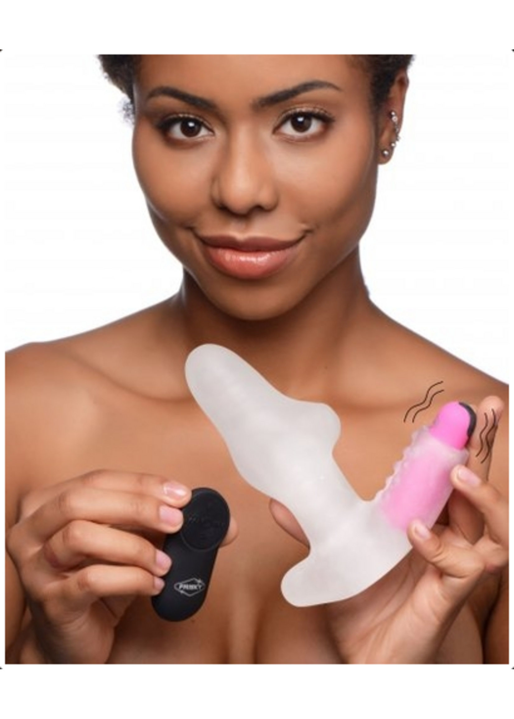 Frisky 28X Filler Up Super Charged Vibrating Love Tunnel with Remote