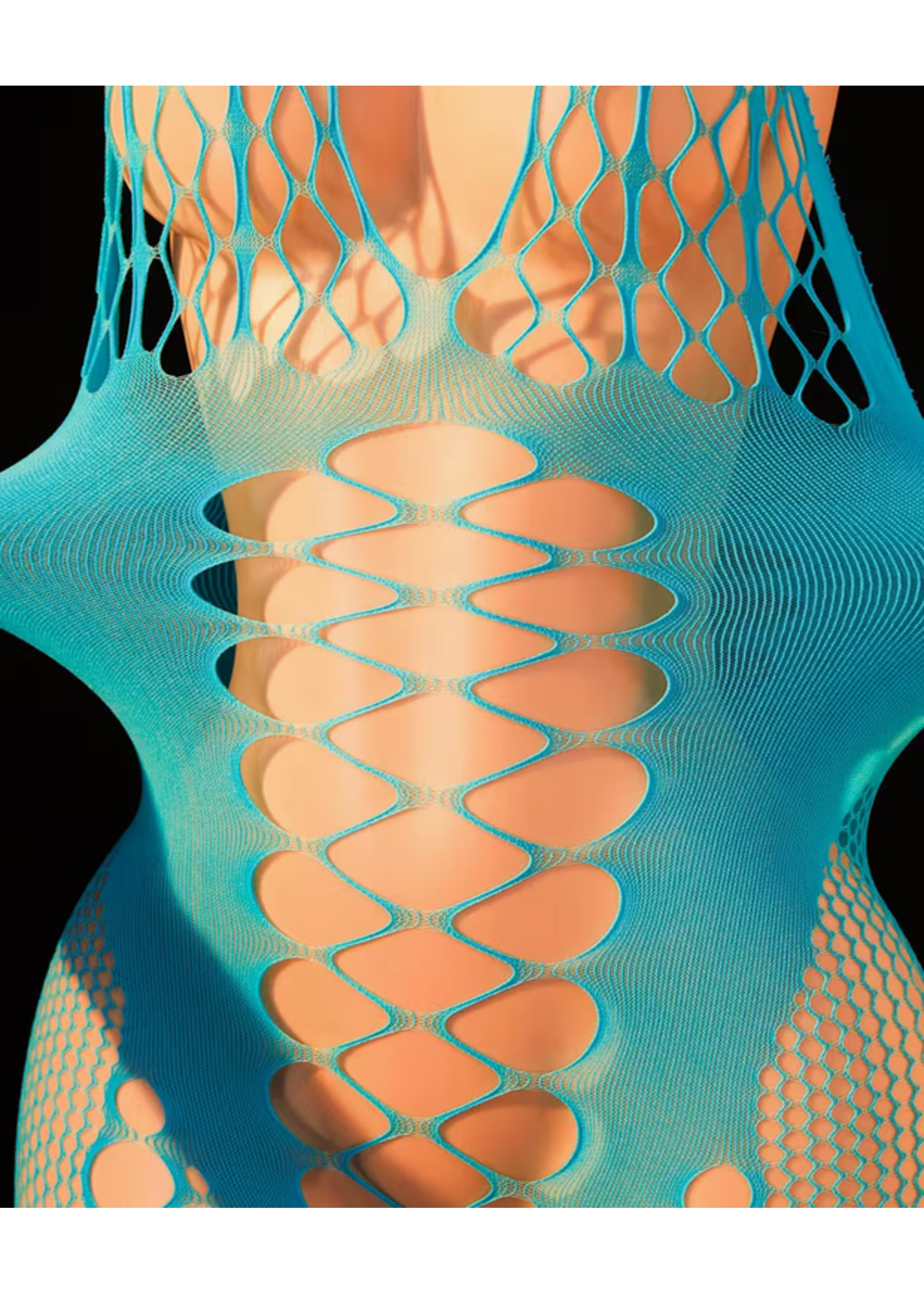 Blue Shorts Bodysuit