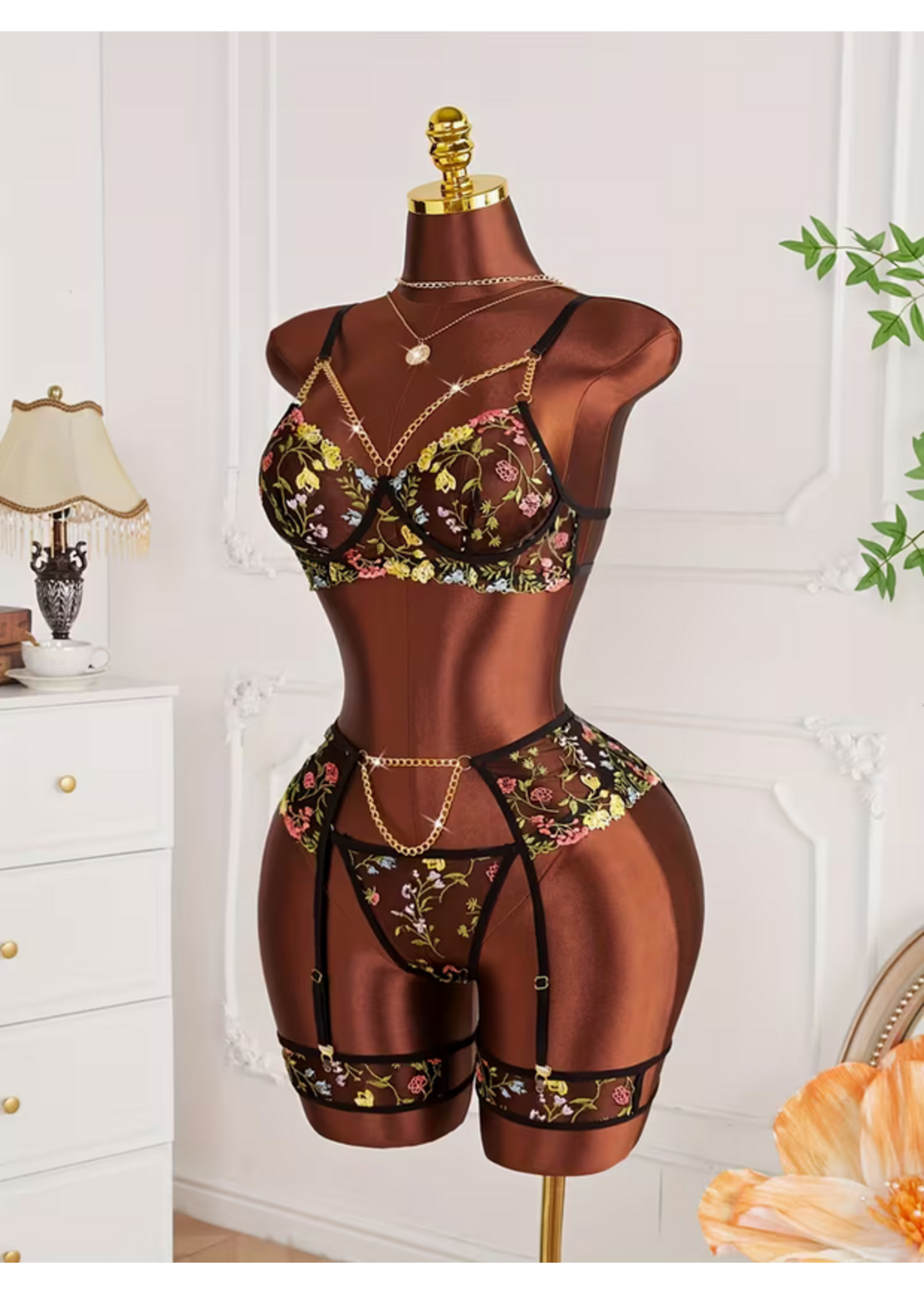 Floral 5 pc Set