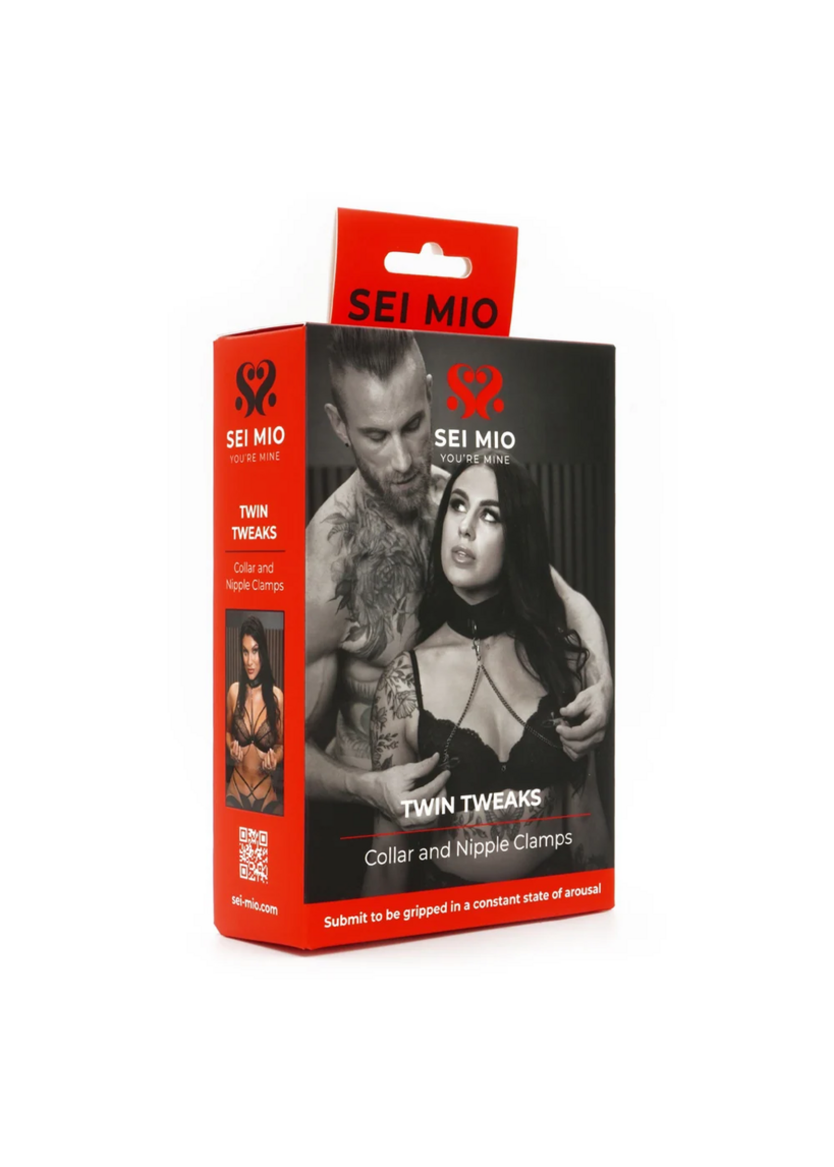 Sei Mio Twin Tweaks Collar/Nipple Clamps
