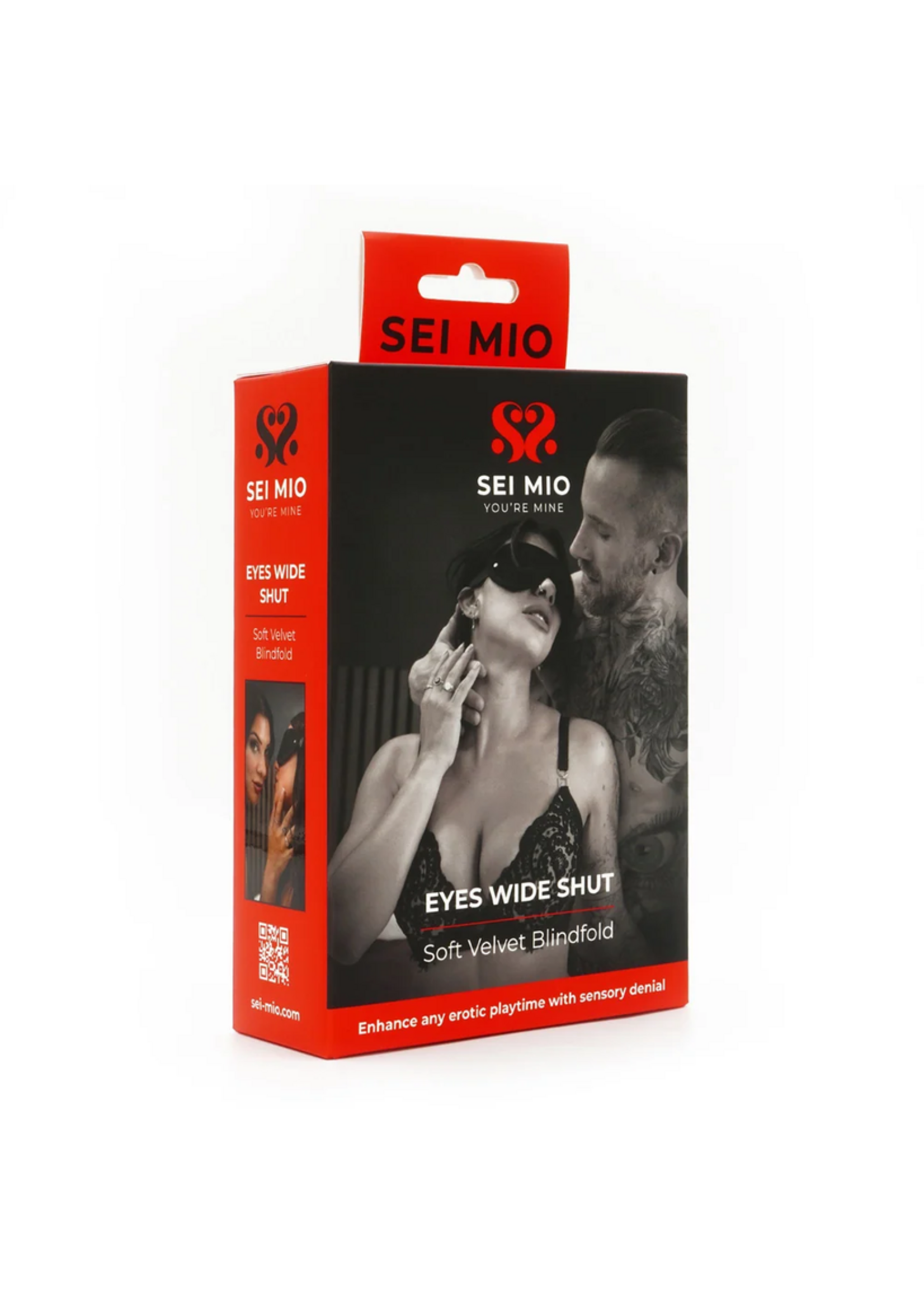 Sei Mio Eyes Wide Shut Velvet Blindfold