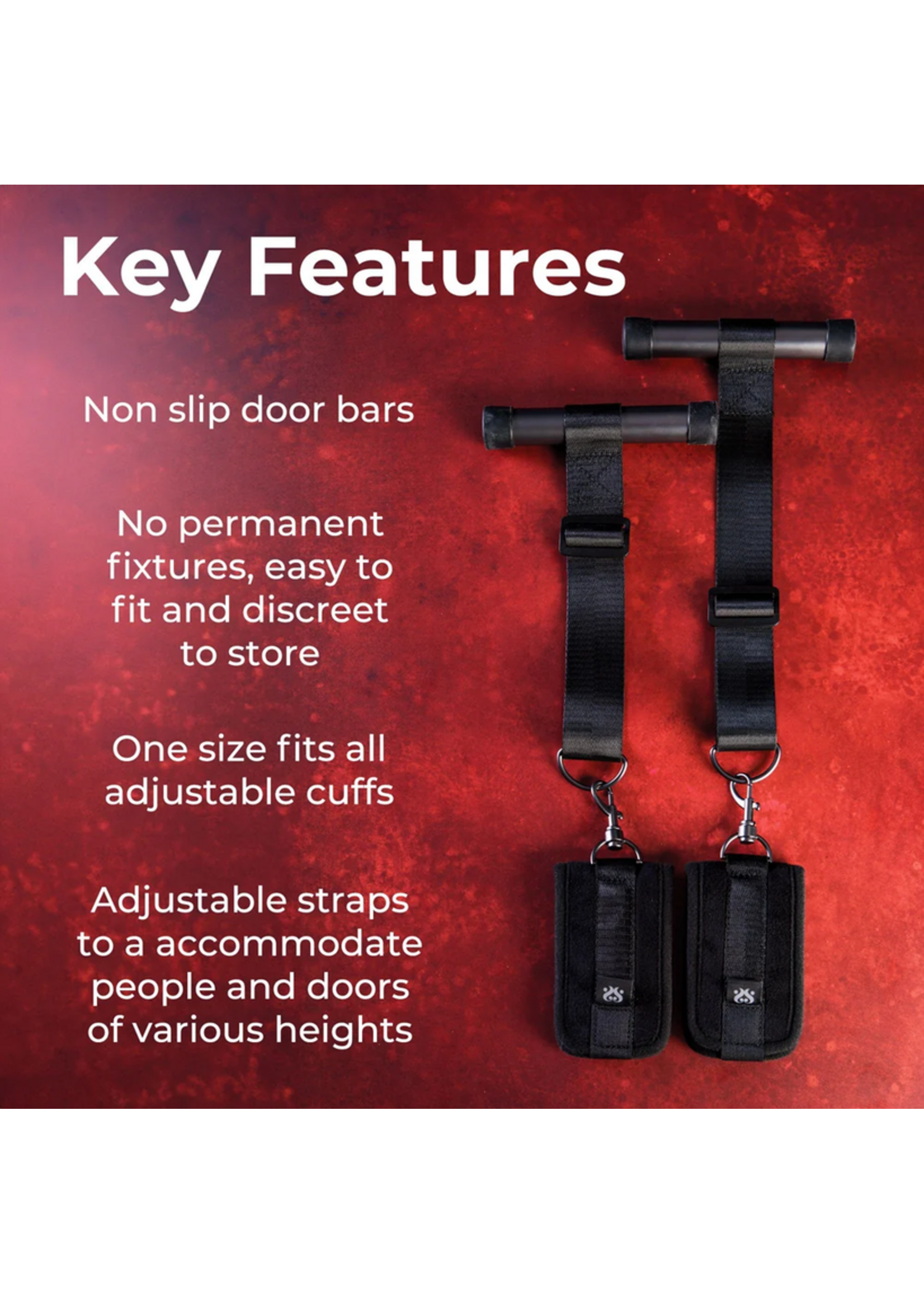 Sei Mio Doorway Control Play Cuffs