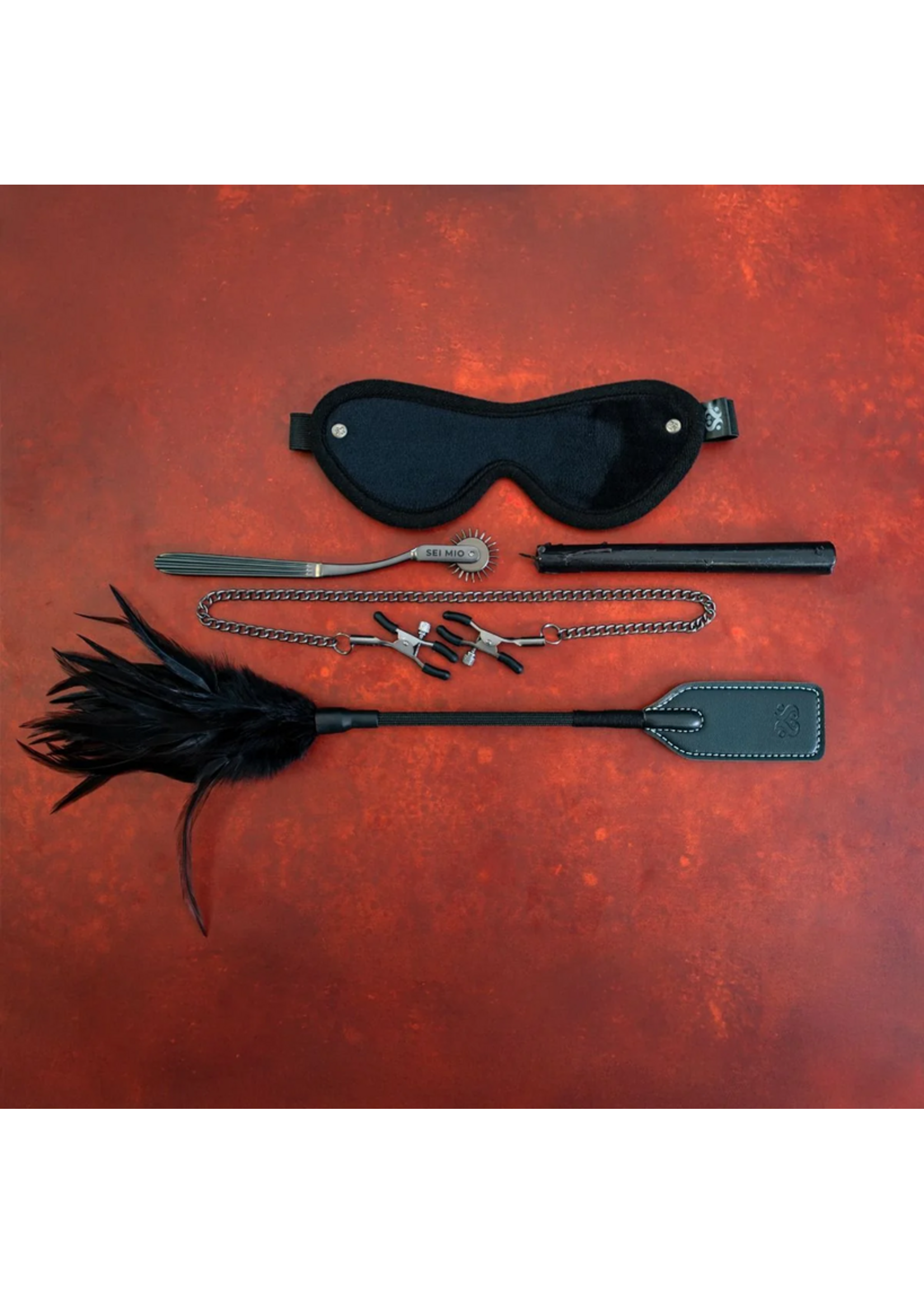 Sei Mio Fetish Feels - Sensuous 5 Piece Sensation Kinky Kit