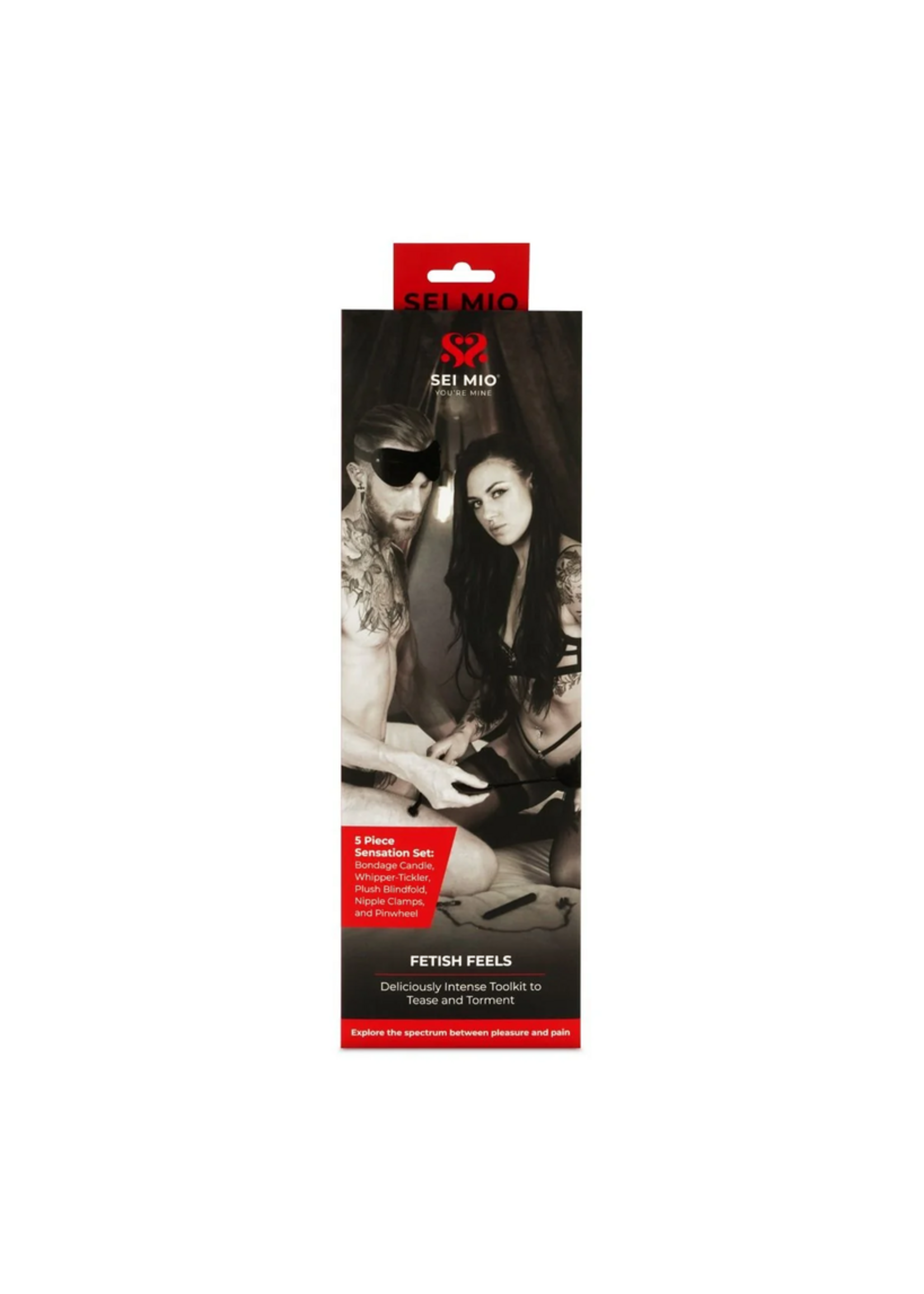 Sei Mio Fetish Feels - Sensuous 5 Piece Sensation Kinky Kit