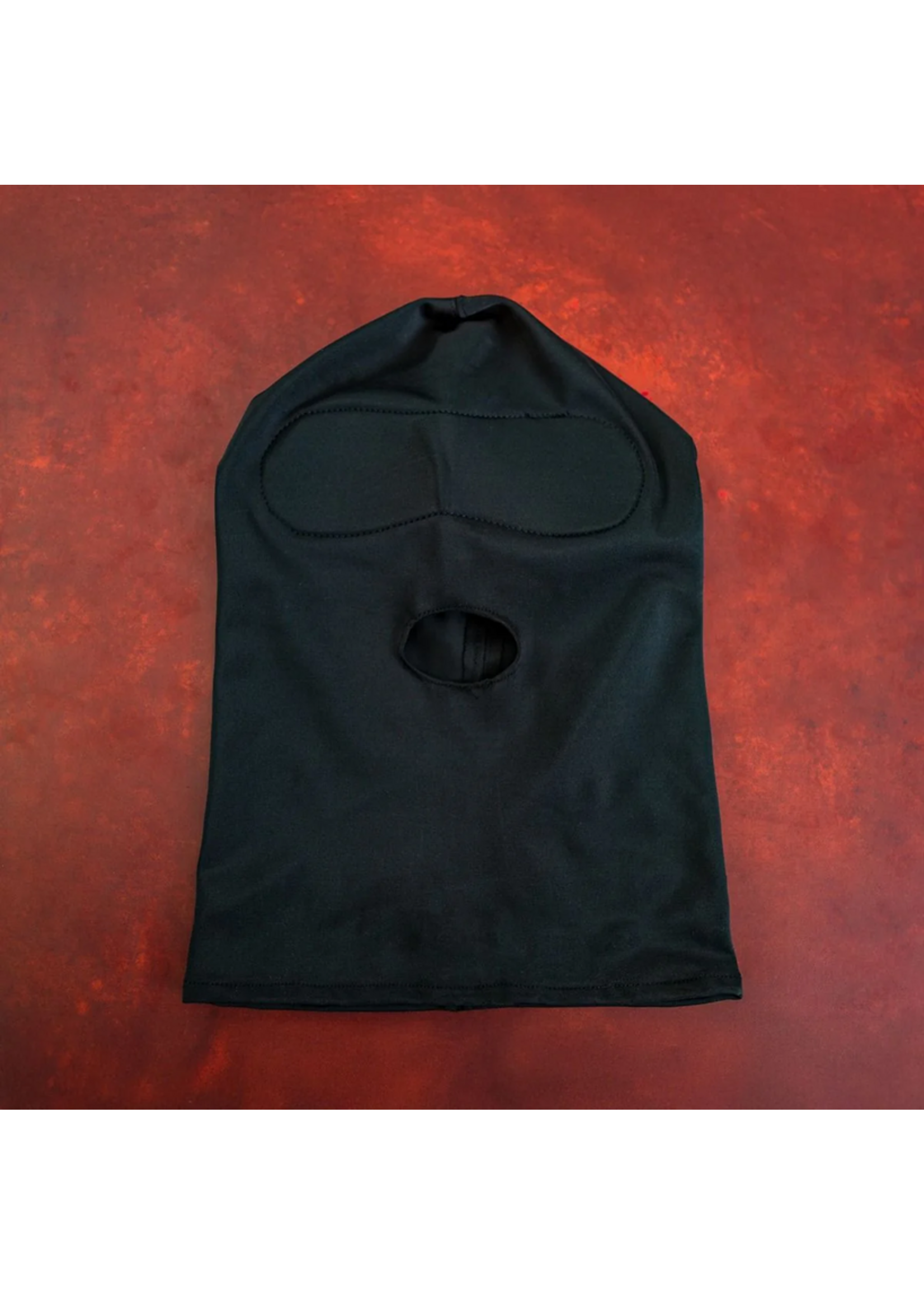 Sei Mio Hoodwinked and Kinked - Deprivation Hood with Blackout Panel