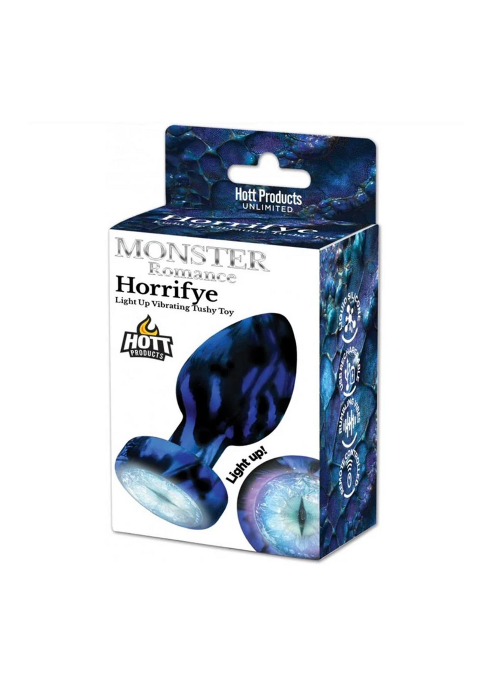 Hott Products Monster Romance Light Up Tushy Plug w/ Remote