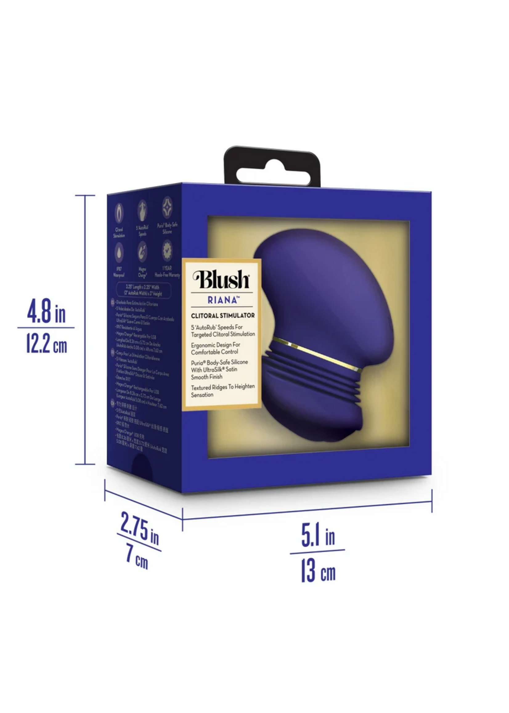 Blush Riana - Royal Indigo