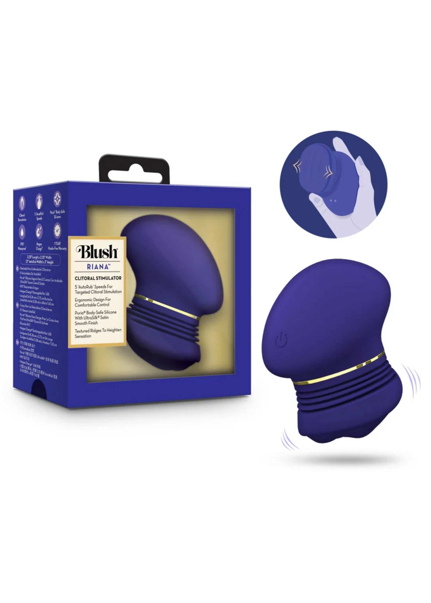 Blush Riana - Royal Indigo