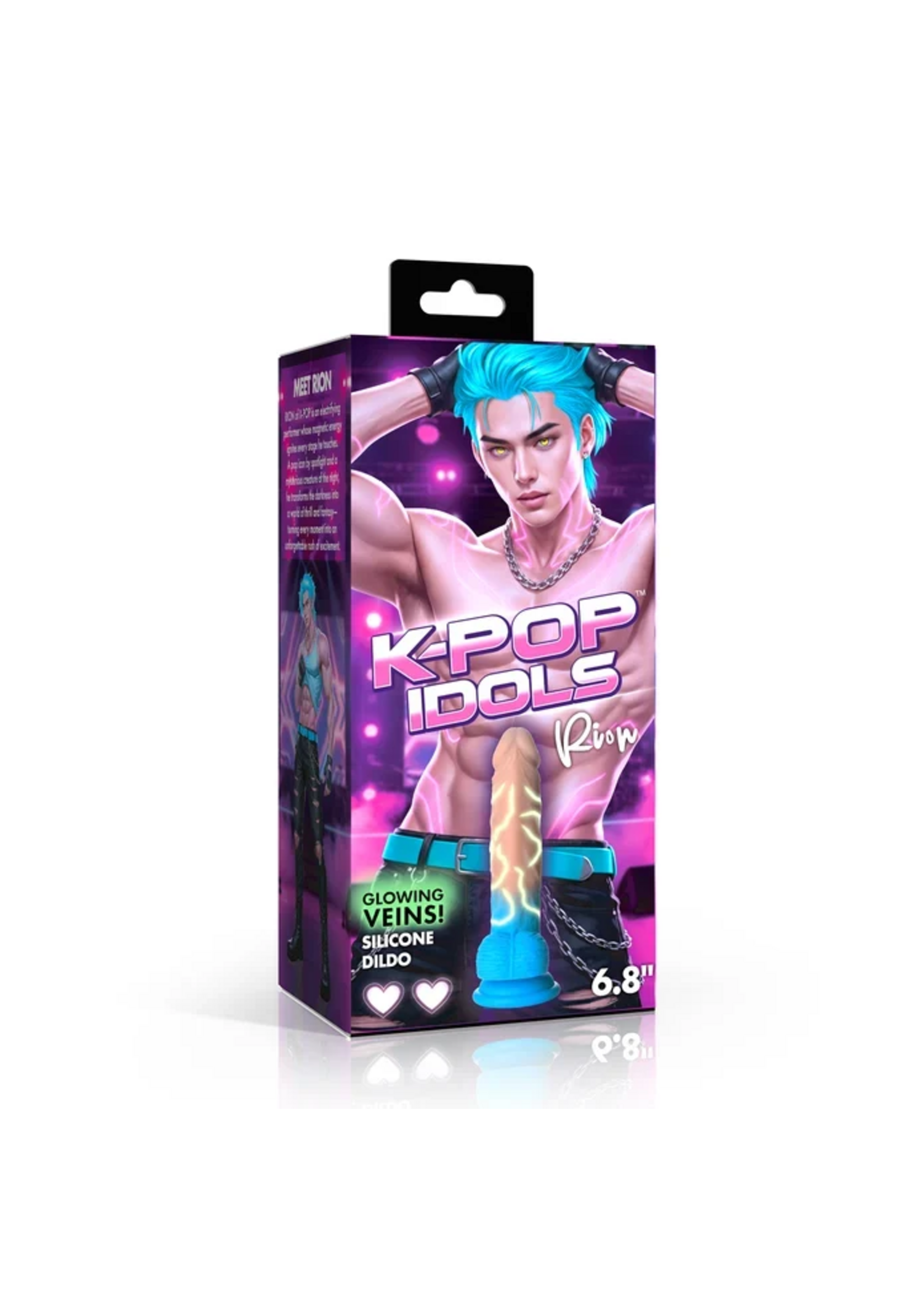 XR Rion Silicone Dildo with Balls