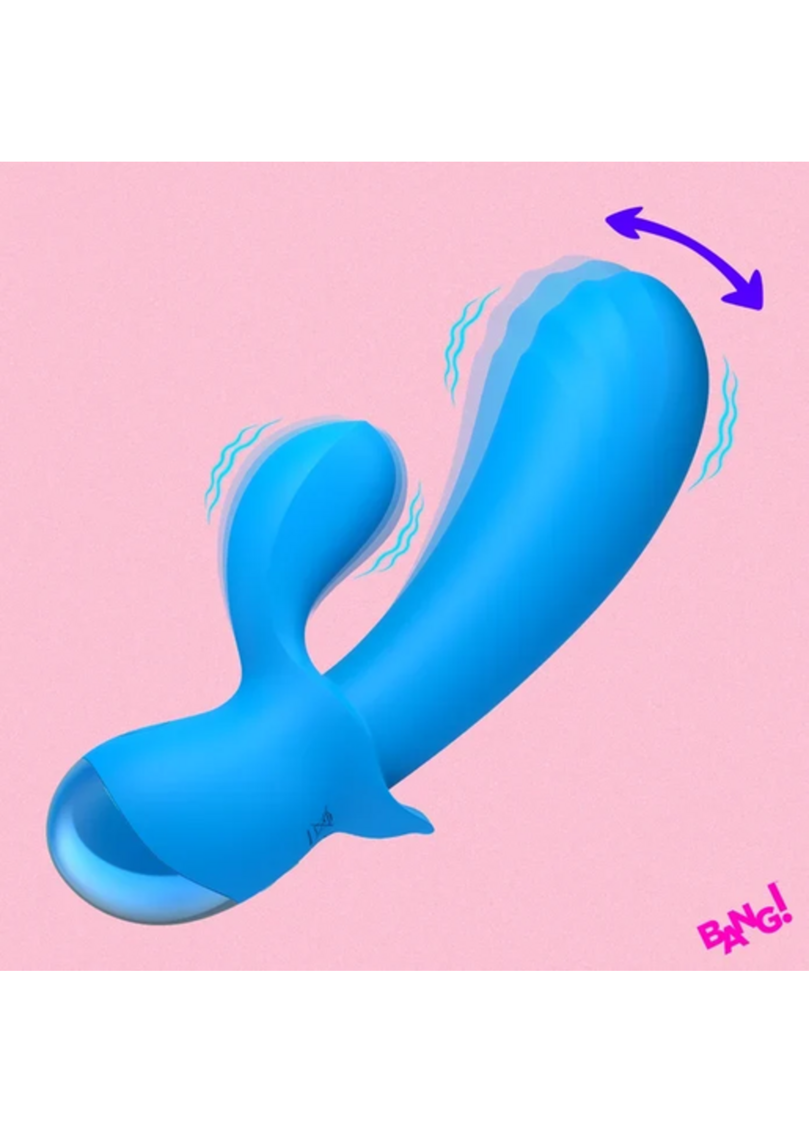 XR Flexible Thick Silicone Rabbit Vibrator