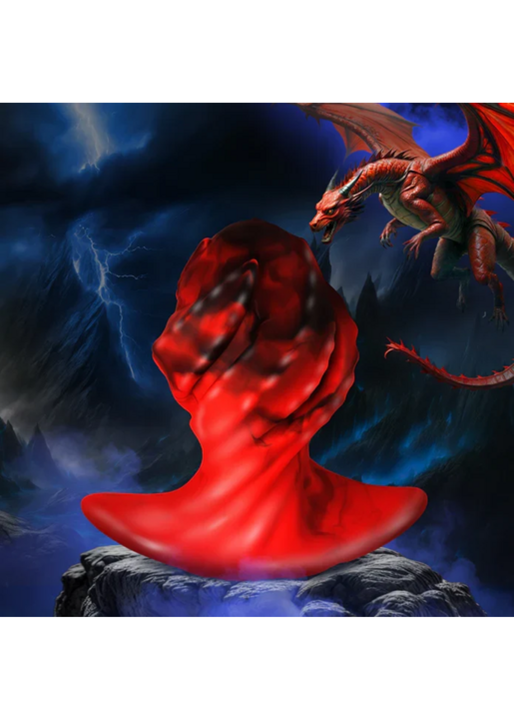 Creature Cocks Dragonspawn Silicone Butt Plug - Large