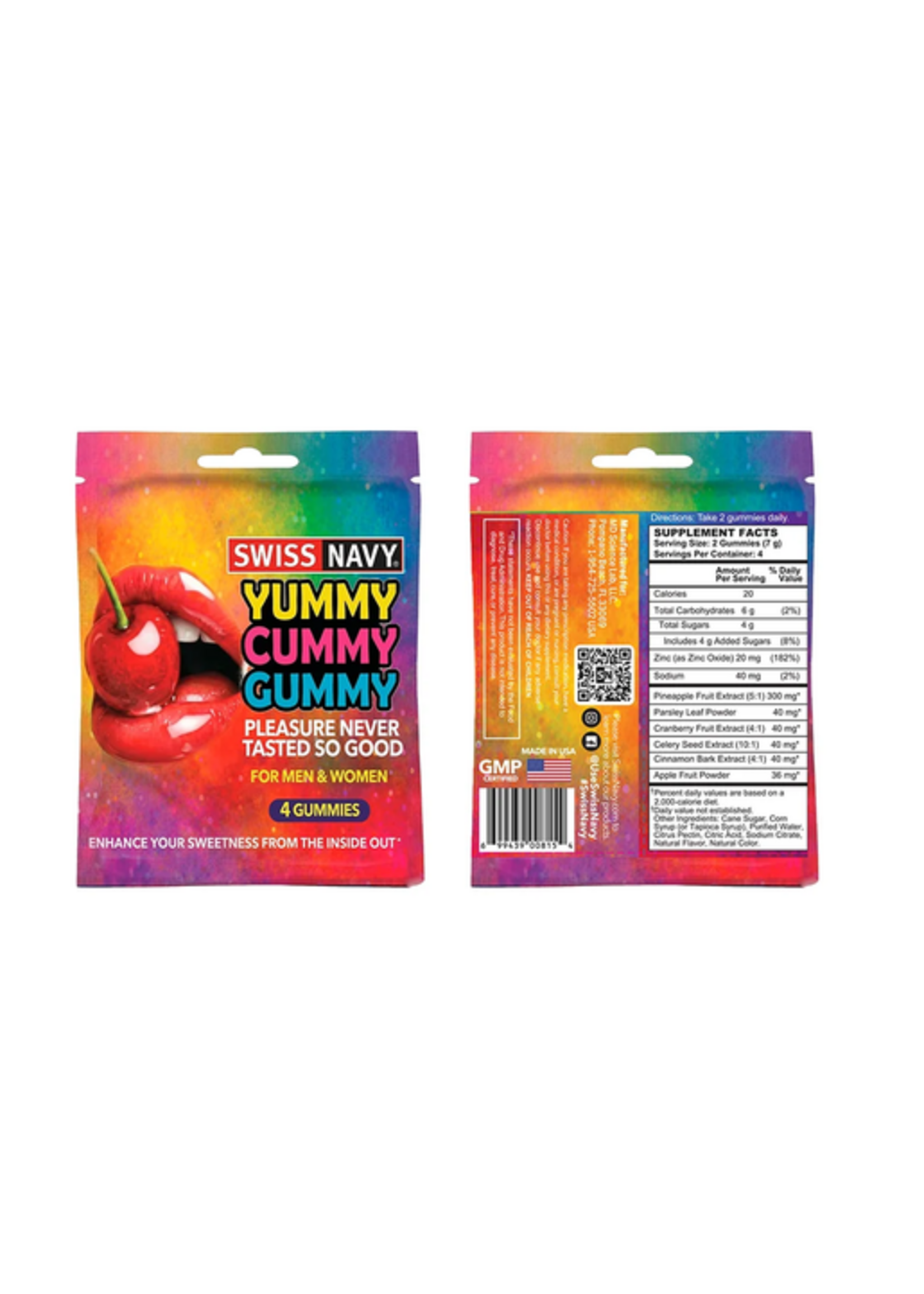 Yummy Cummy Gummy 4ct Packet