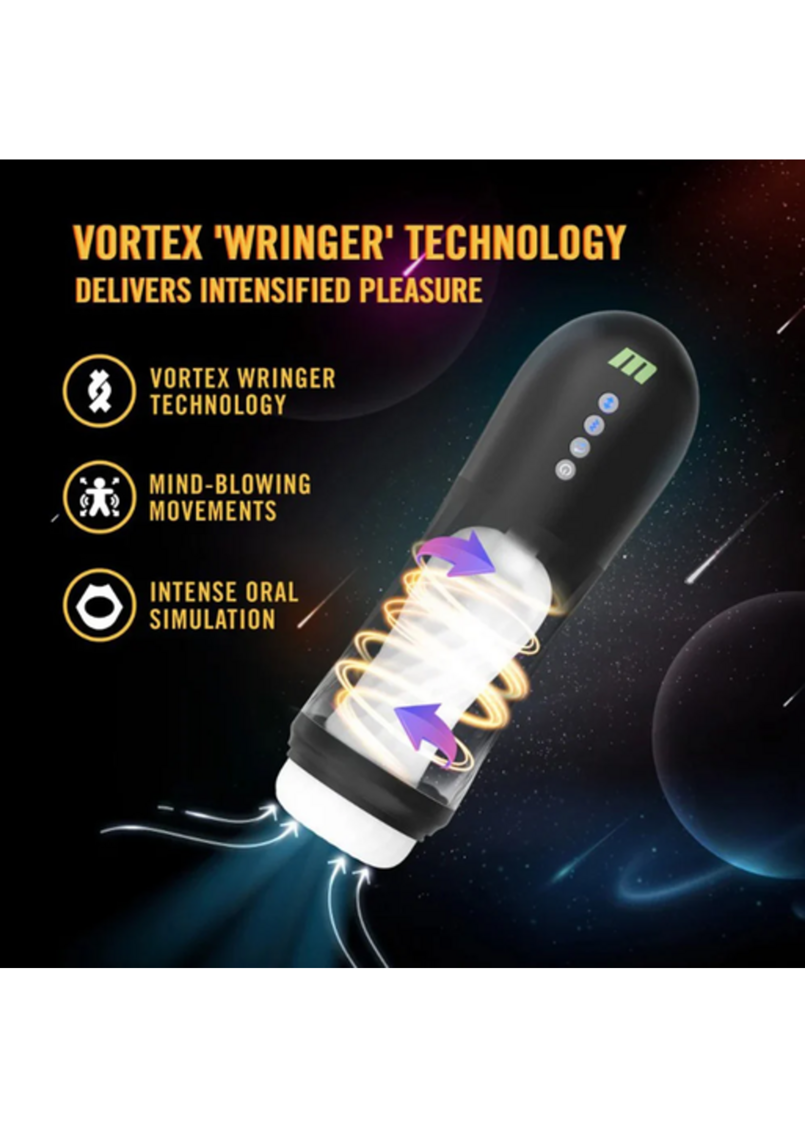 Blush M For Men - Quantum X - warming wringing technology