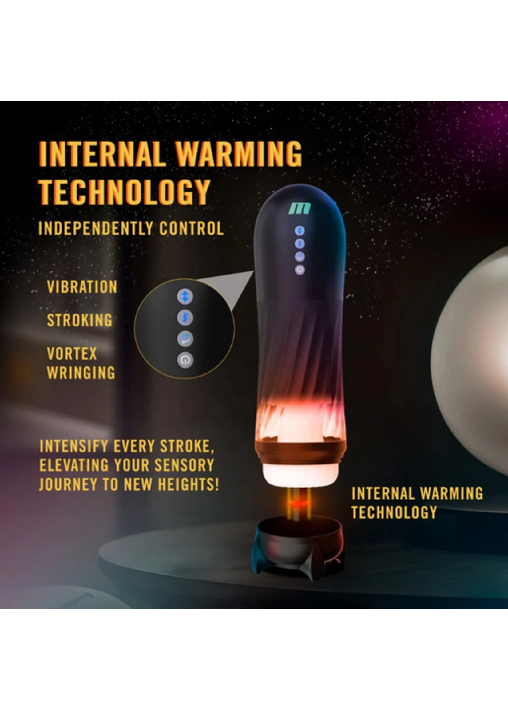 Blush M For Men - Quantum X - warming wringing technology