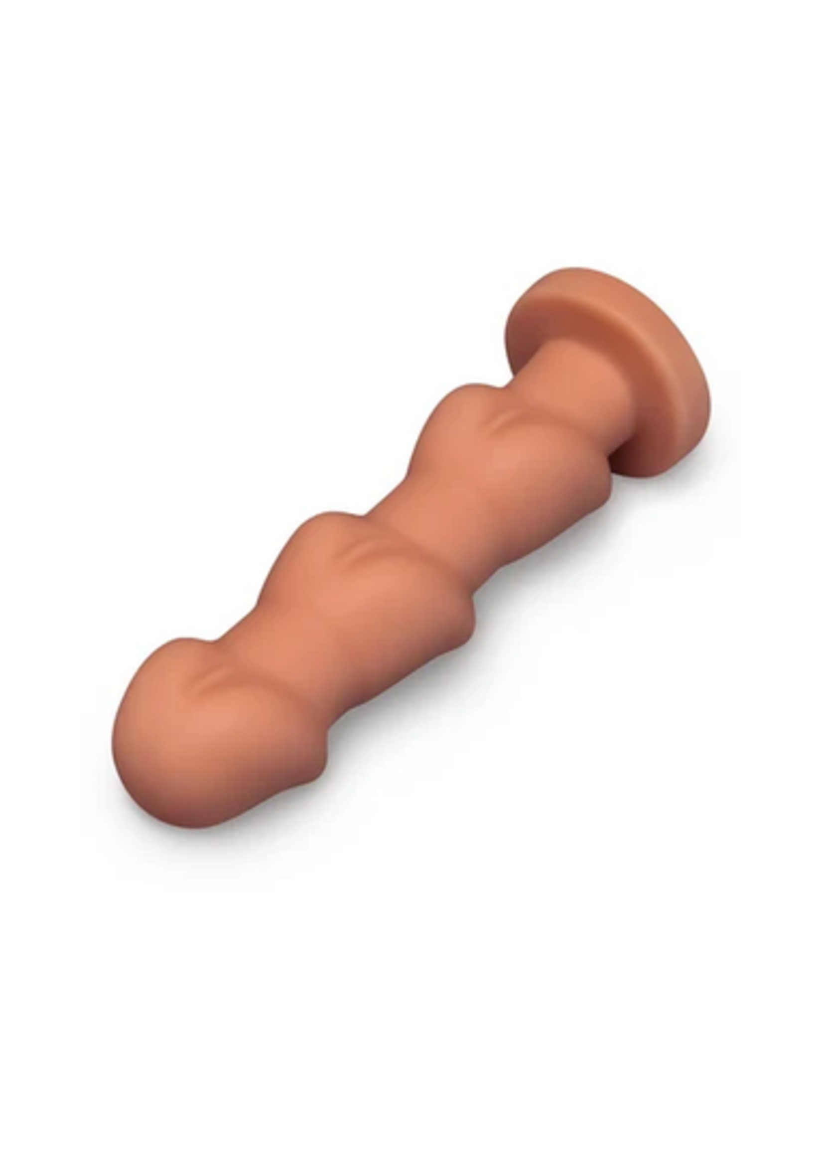 HEADZ - 10.5" MULTI-BULB DILDO WITH FLARED BASE