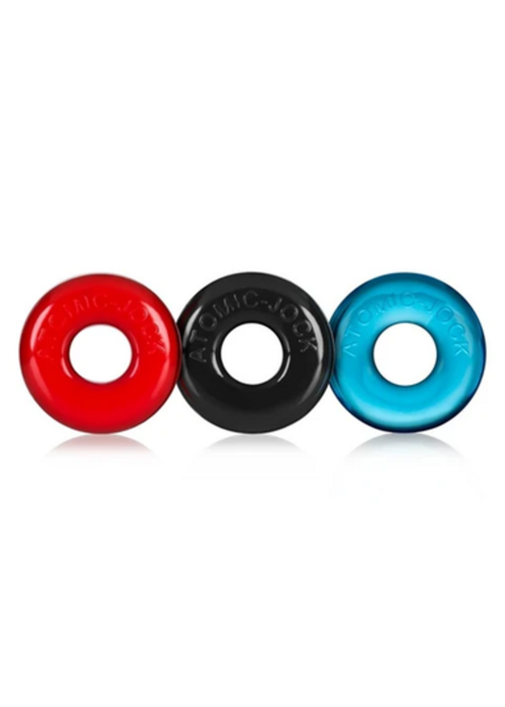 Oxballs RINGER, 3-pack of DO-NUT-1 - MULTI