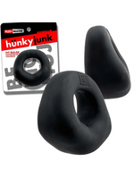 FIT BULGE hung-style cockring BLACK FOG