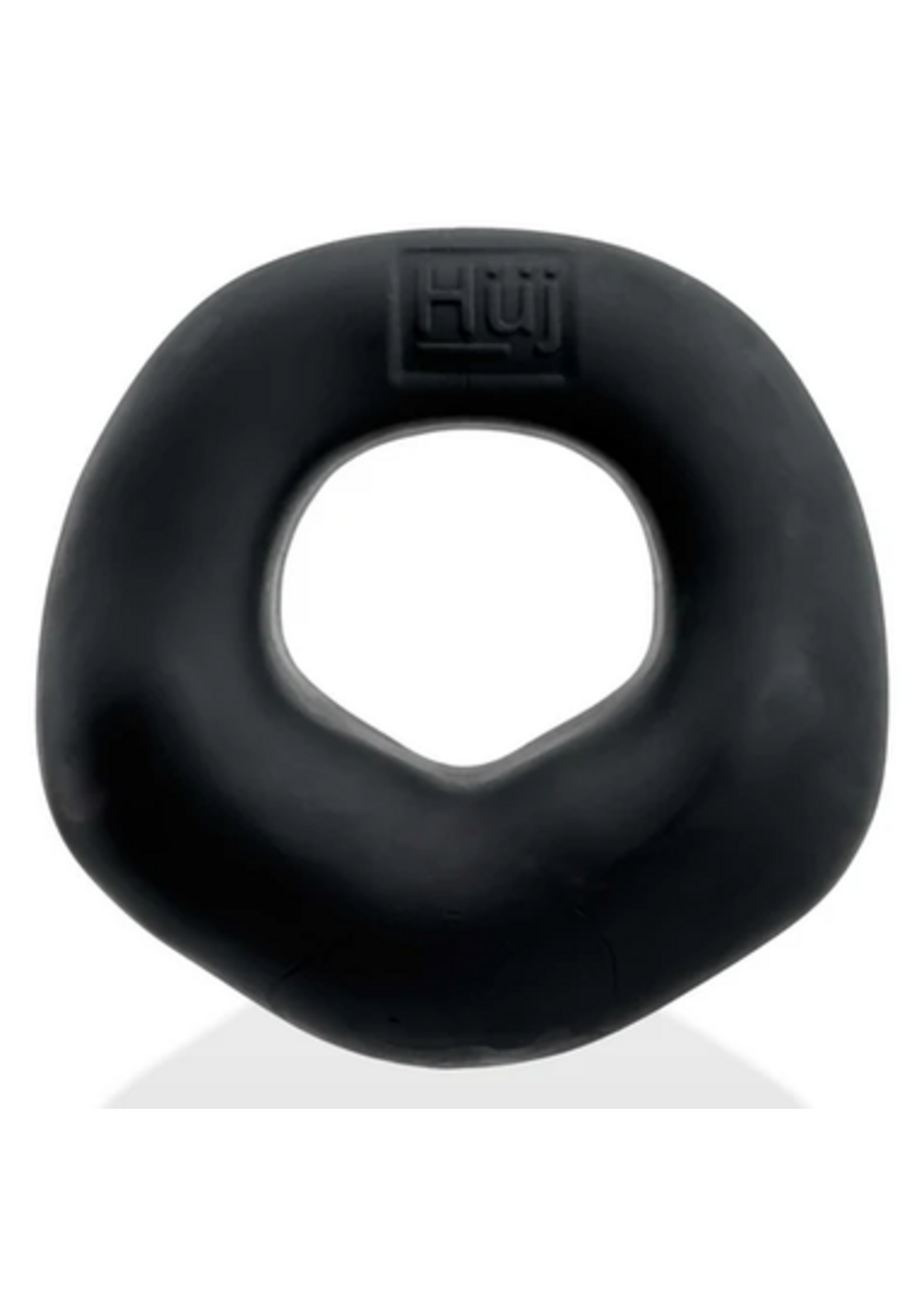FIT BULGE hung-style cockring BLACK FOG