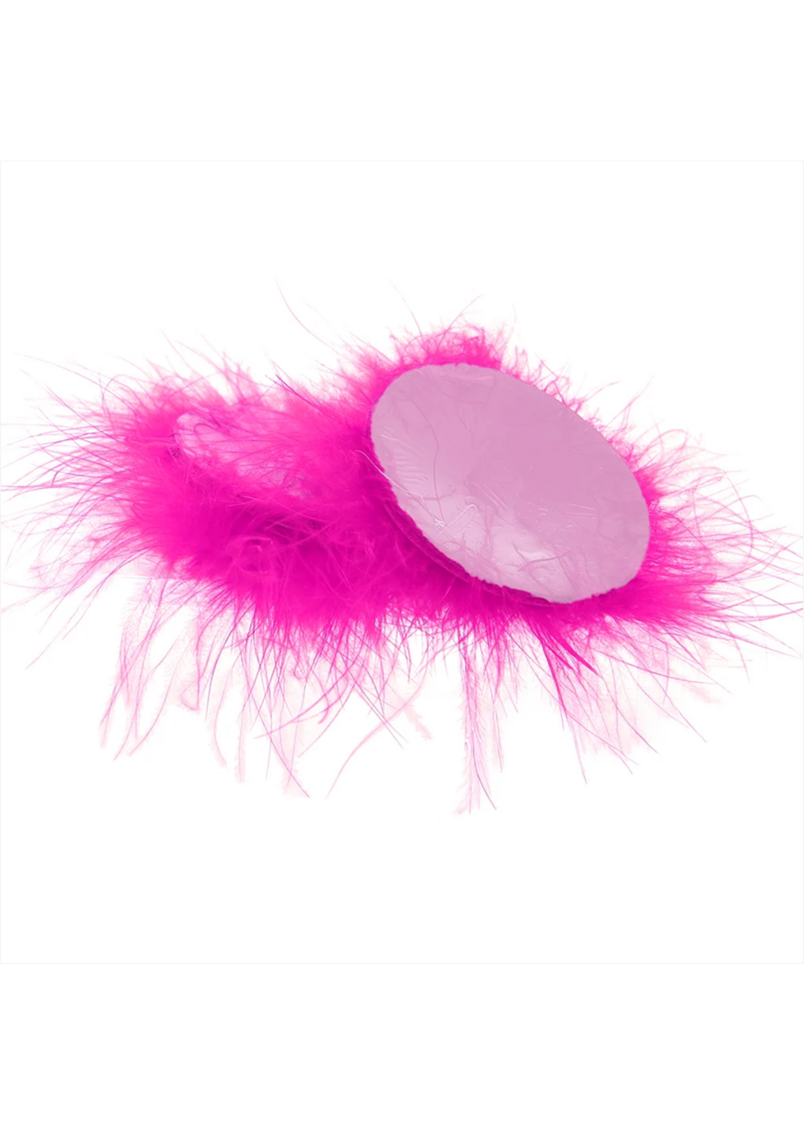 Little Genie Productions Nipple Couture Pink Marabou Covers
