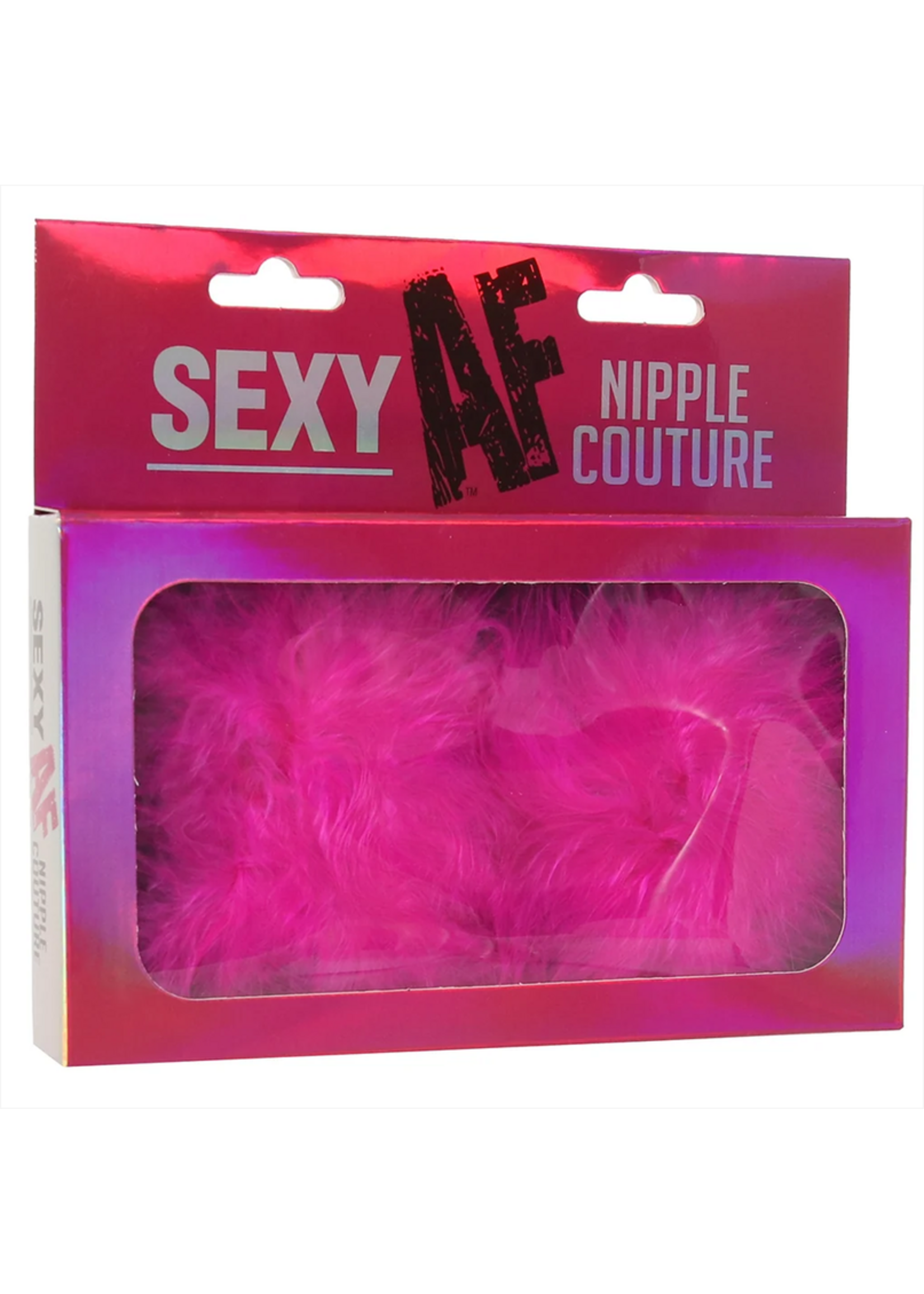 Little Genie Productions Nipple Couture Pink Marabou Covers