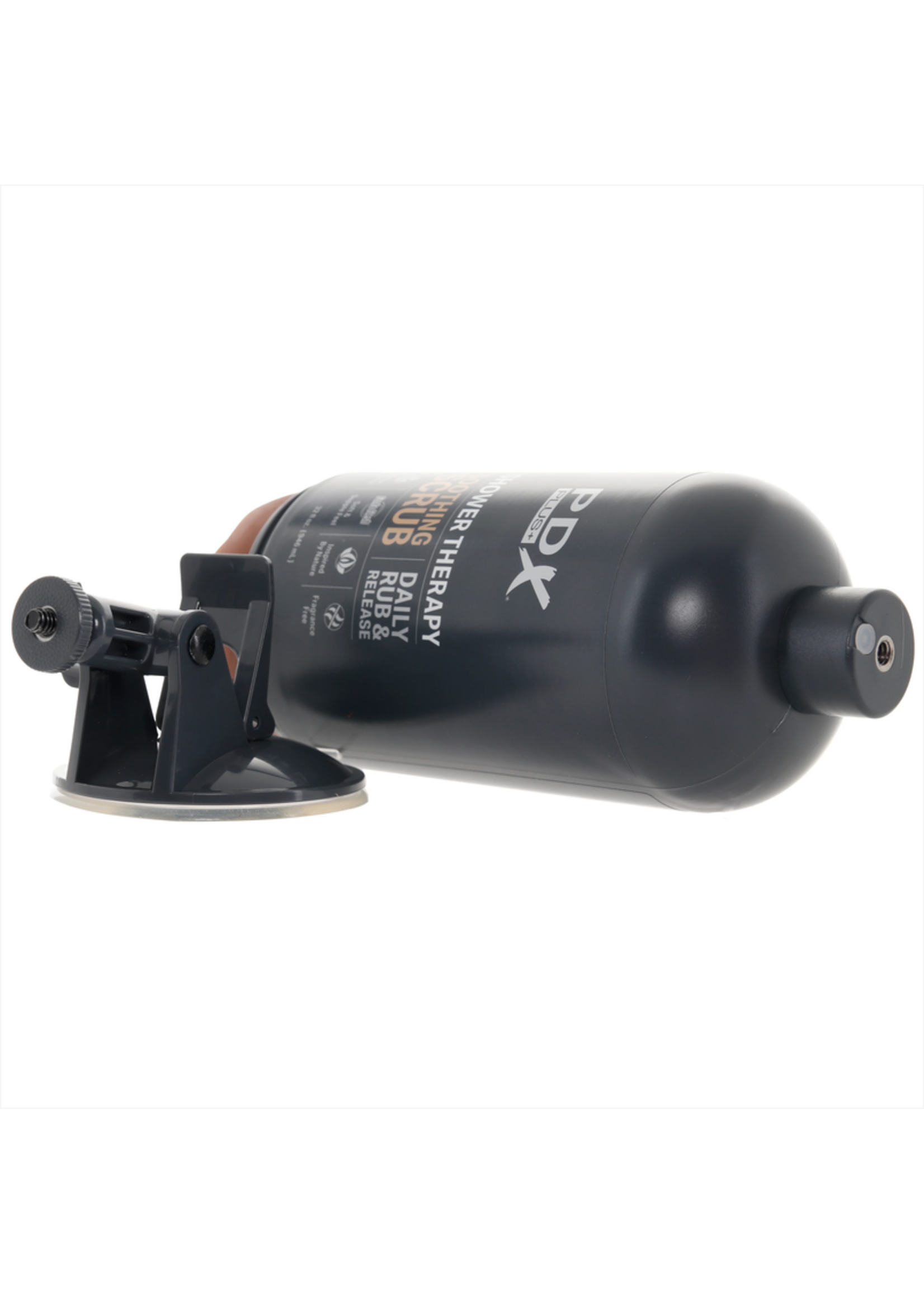 Pipedream PDX Shower Therapy Soothing Scrub Stroker in Brown