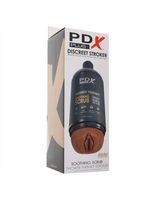 Pipedream PDX Shower Therapy Soothing Scrub Stroker in Brown