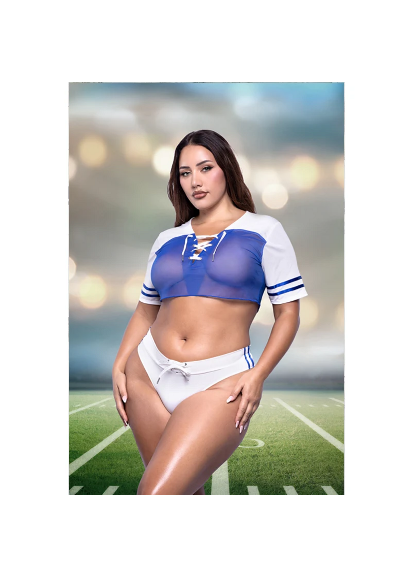 Fantasy Lingerie PLAY THE FIELD 2PC FOOTBALL PL