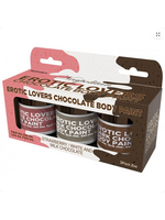 Hott Products Chocolate Lovers Neapolitan Body Paints