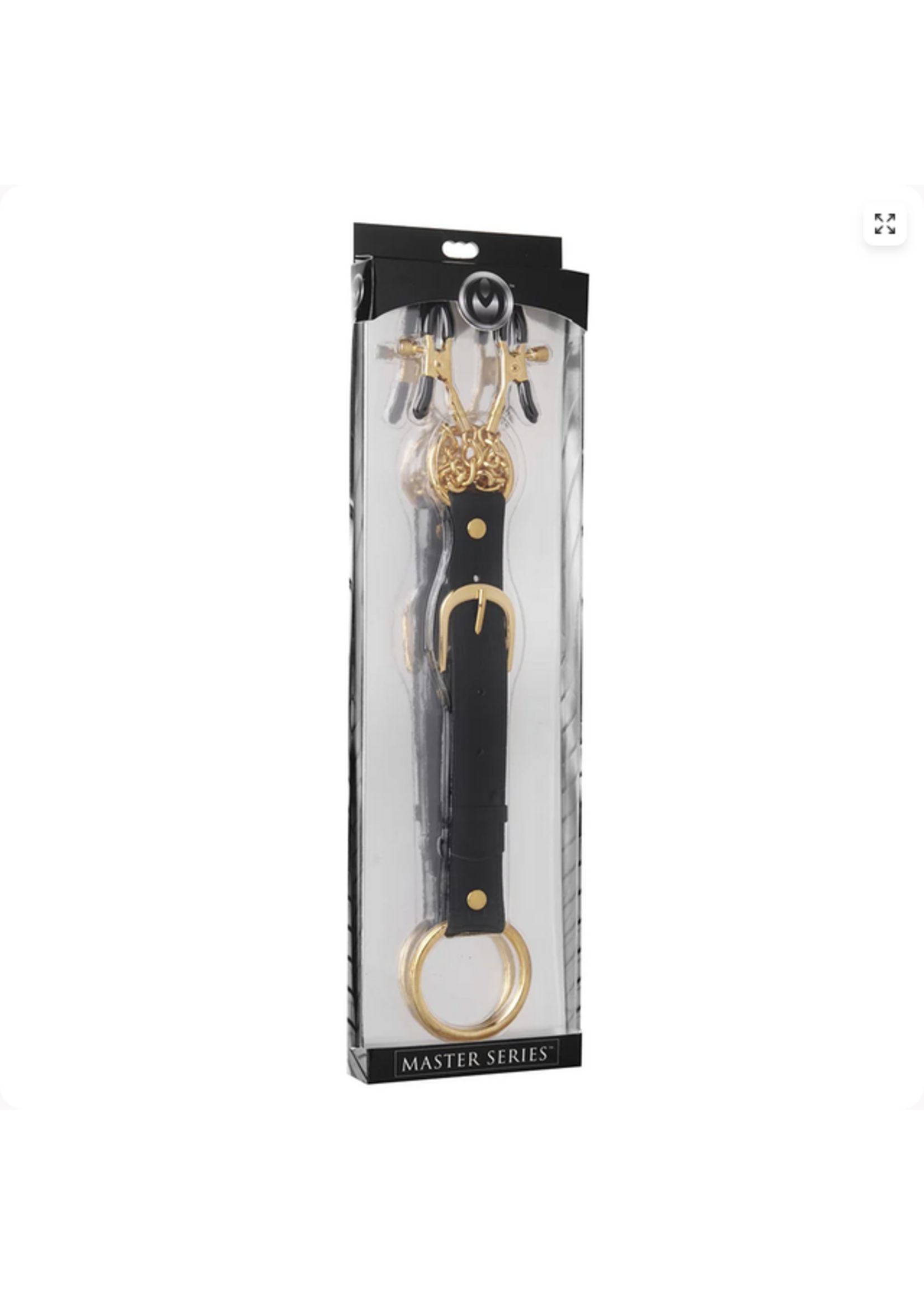 XR Penitentiary Nipple Clamps And Cock Ring Set
