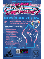 Drag Show Advance Tickets Nov 21