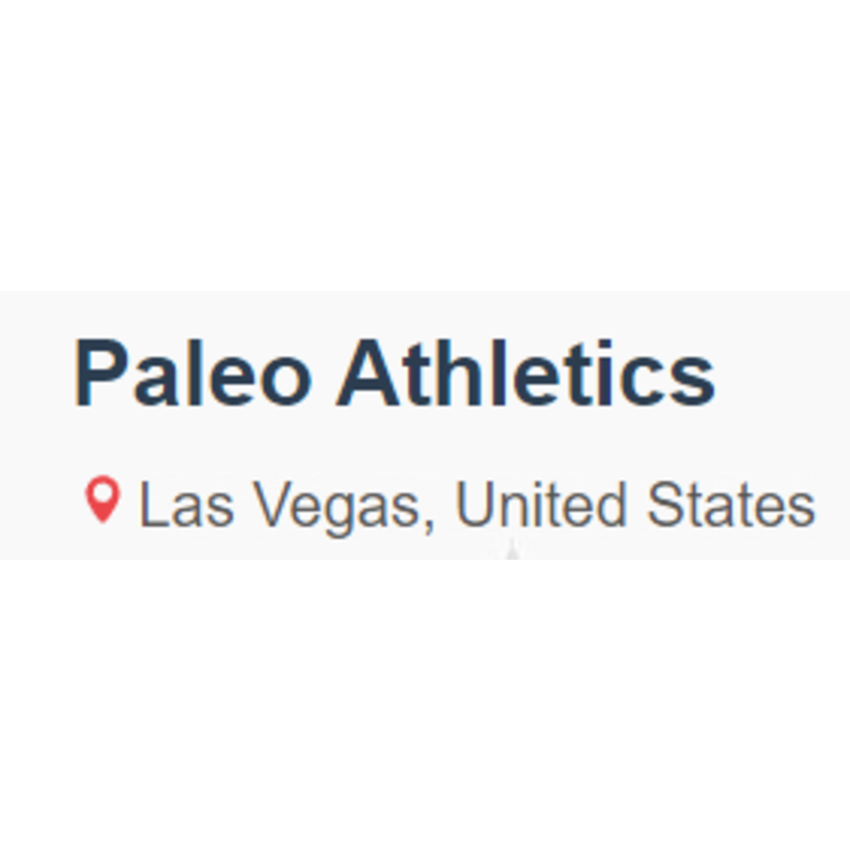 Paleo Athletics Paleo Athletics $50 - (2) Hour Health & Fitness Class