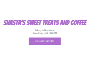 Shasta's Sweet Treats & Coffee