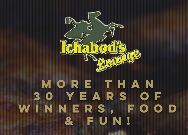 Ichabod's Lounge 25 Menu Items KSHP 1400