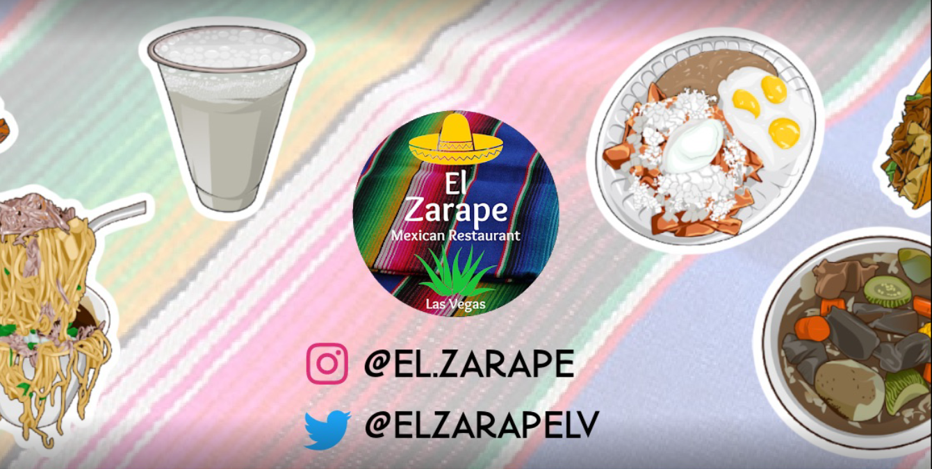 El Zarape Mexican Restaurant 20 Menu items (30 Day Exp) KSHP 1400