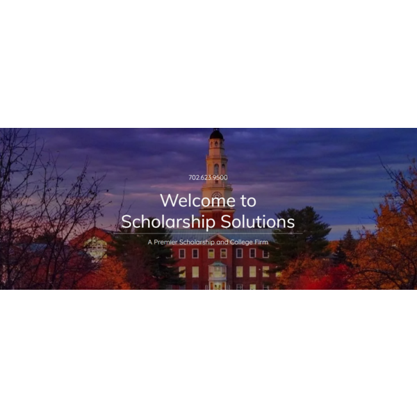 Scholarship Solutions $500 - (1) Scholarship Research Package