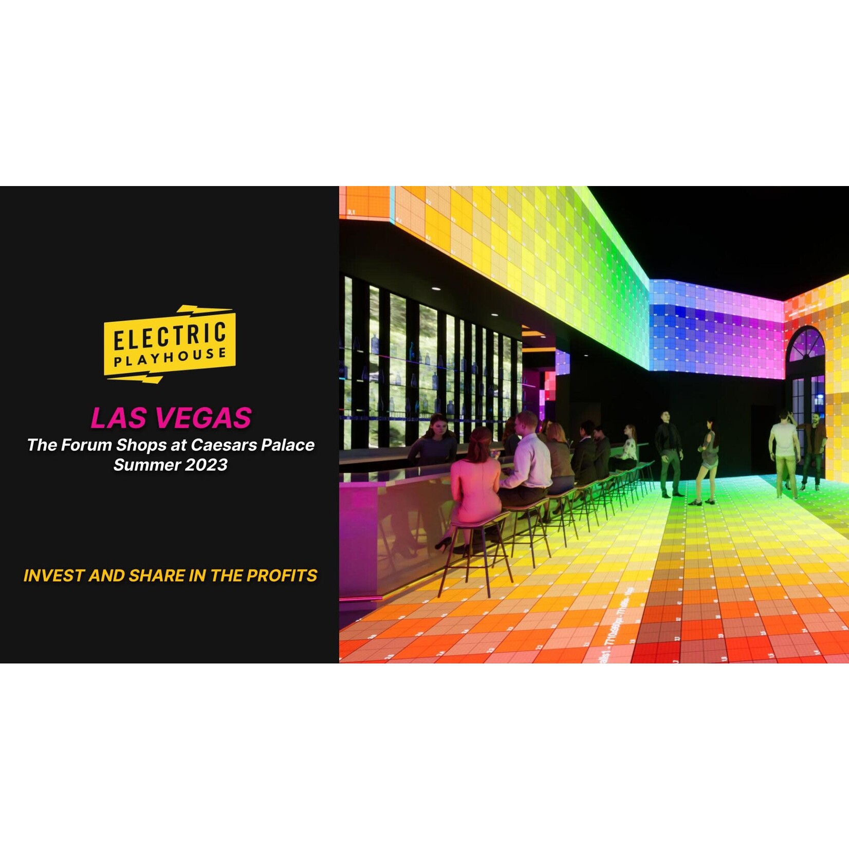 Caesars Palace  Electric Play House Caesars Palace - Electric Playhouse Las Vegas - $60 Pair of GA Tickets (MAX 2)