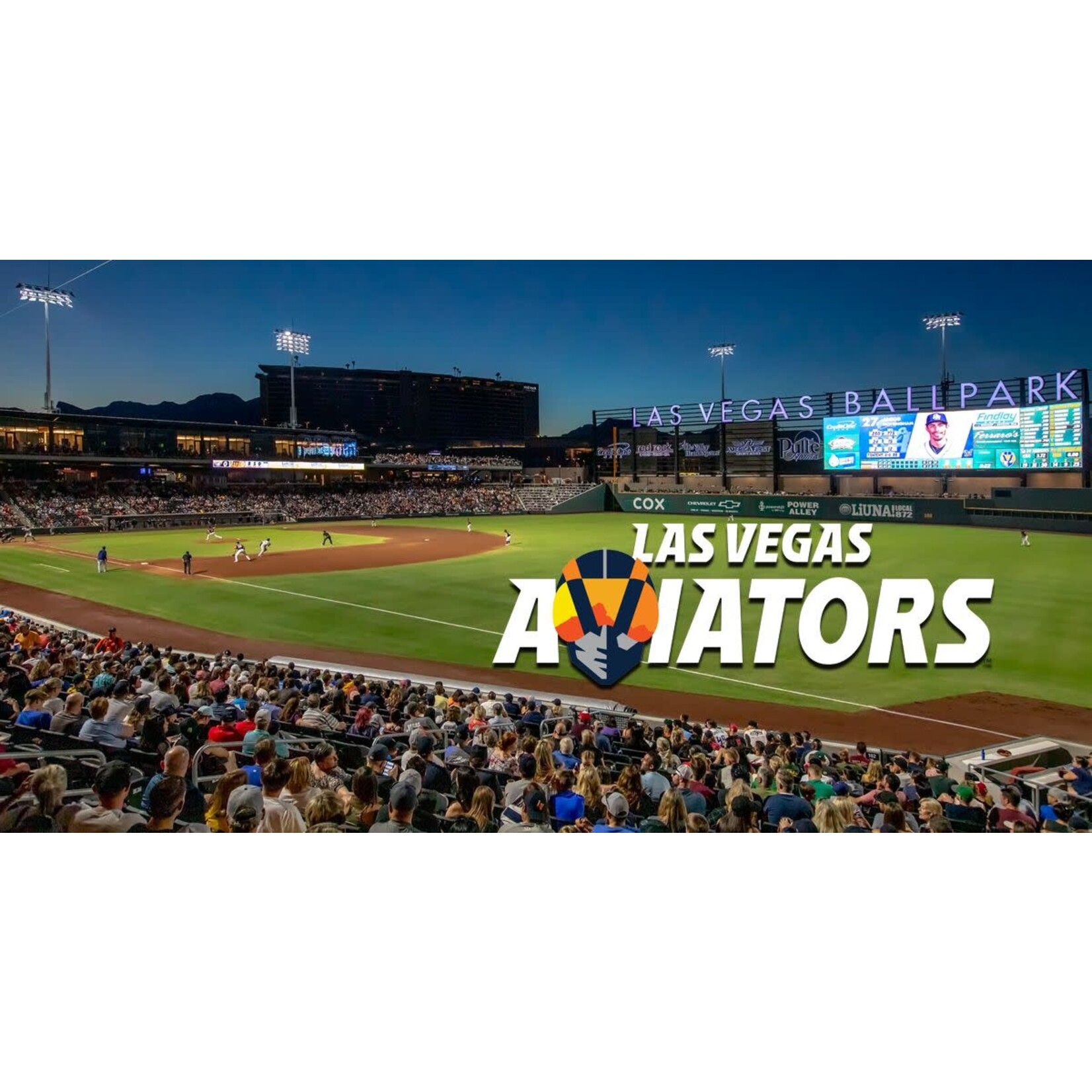 LV Aviators Baseball Las Vegas Aviators vs Salt Lake - $60 Value Pair of Tickets (Fri 6/13/25 at 7:05pm)