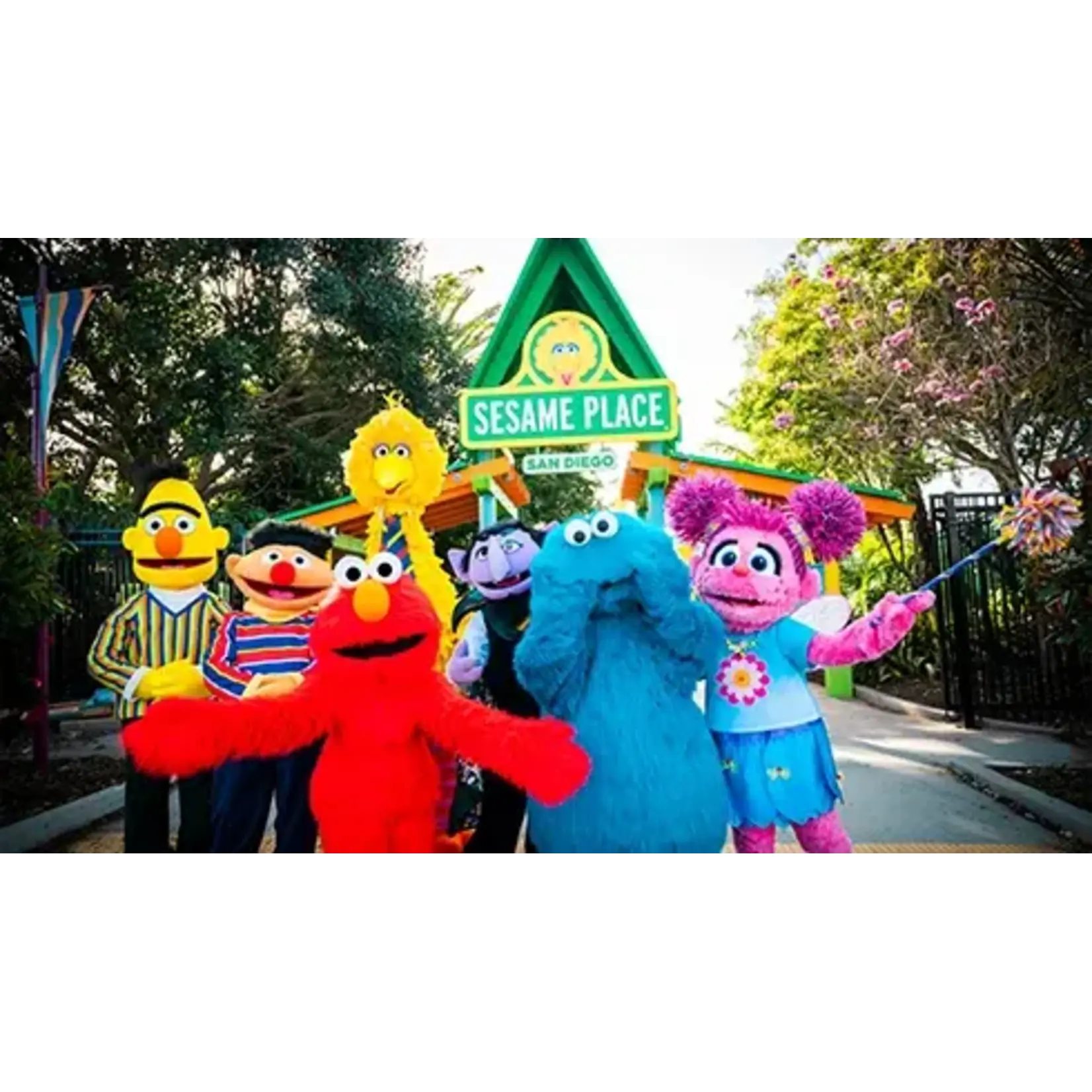 Sesame Place Sesame Place San Diego - $180 Value Pair of Tickets. (EXP 12/31/26) (Max 4 Tickets)