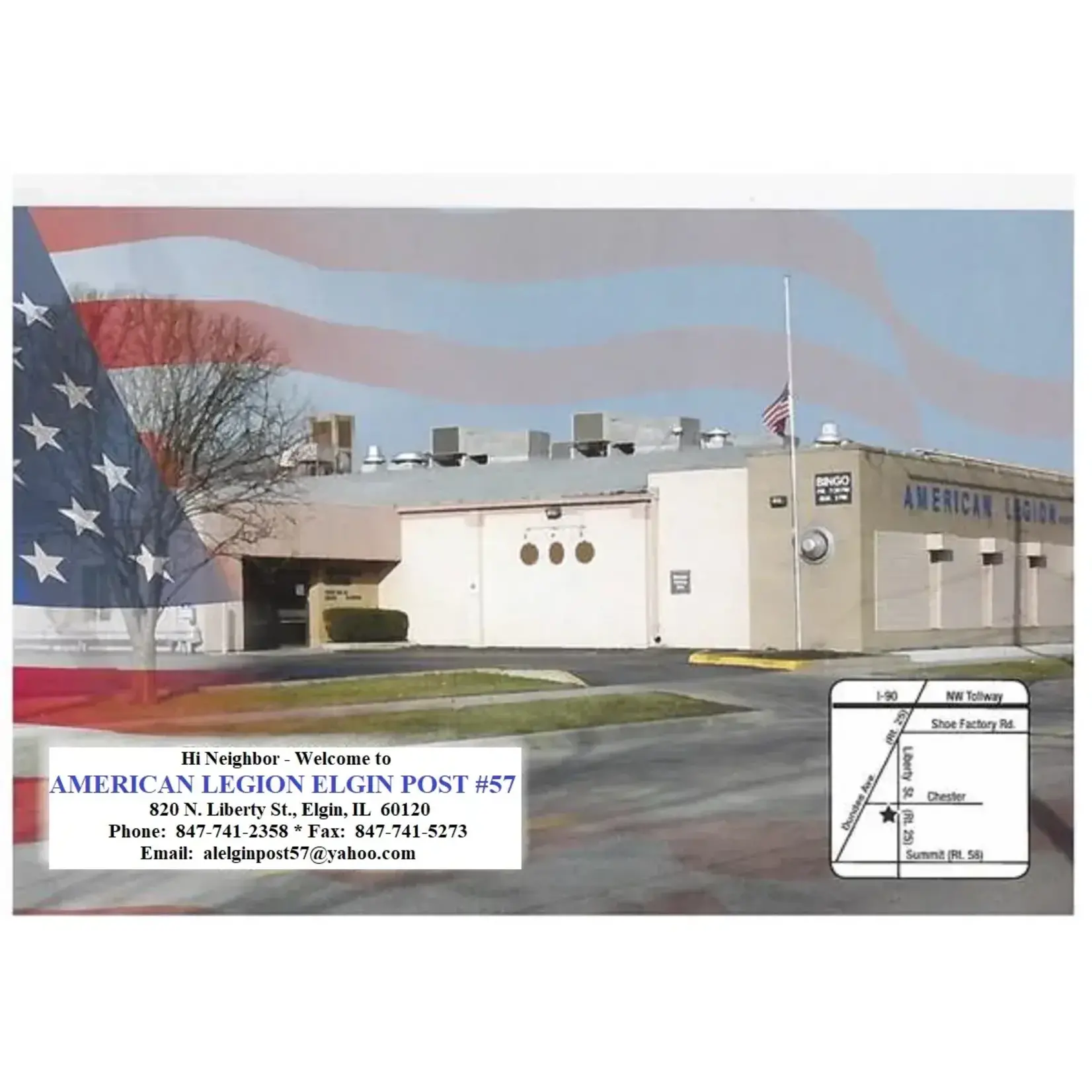 American Legion-Elgin American Legion-Elgin $10.00 Dining Certificate