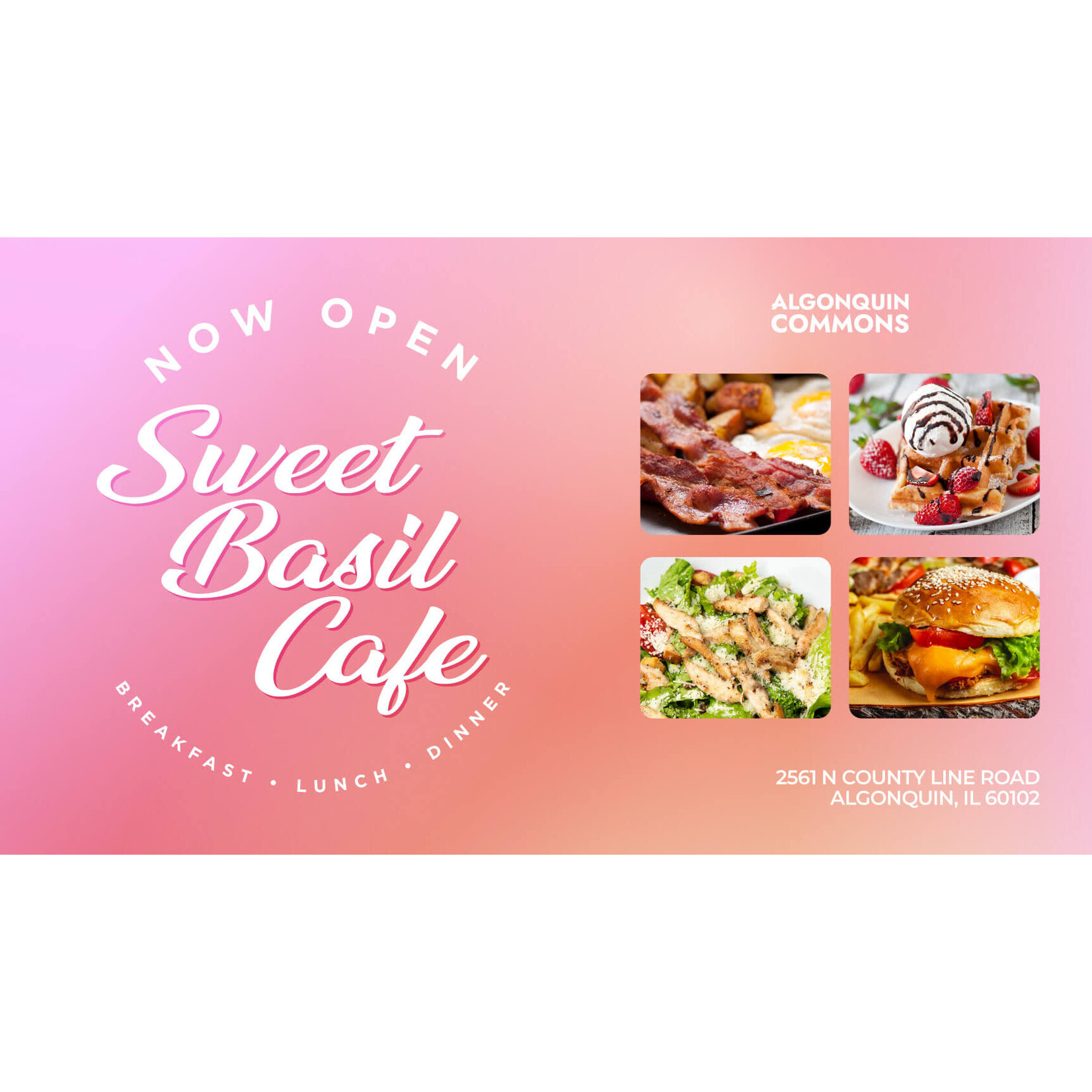 Sweet Basil Cafe- Algonquin