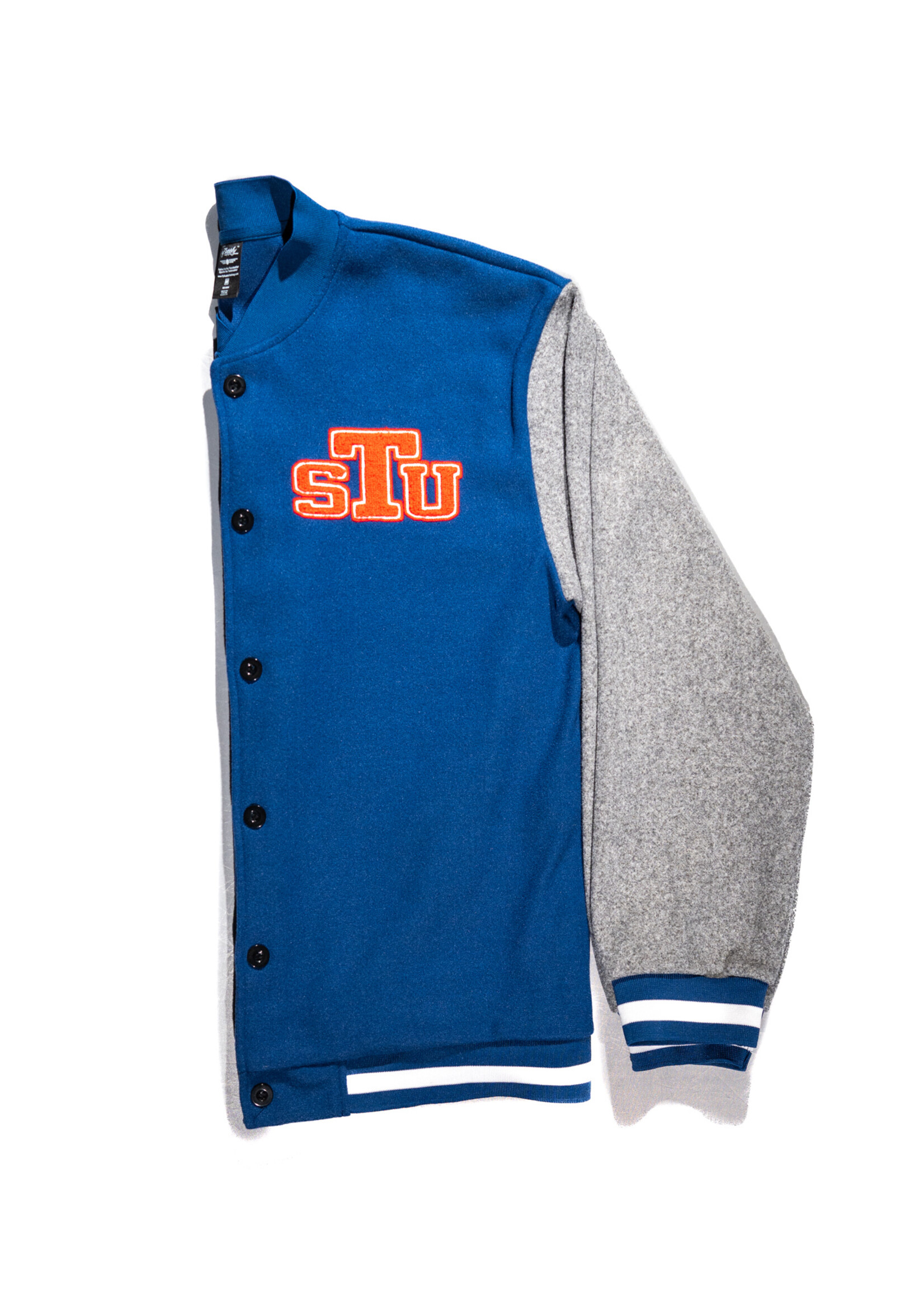 STU-FS Blue Letterman Jacket